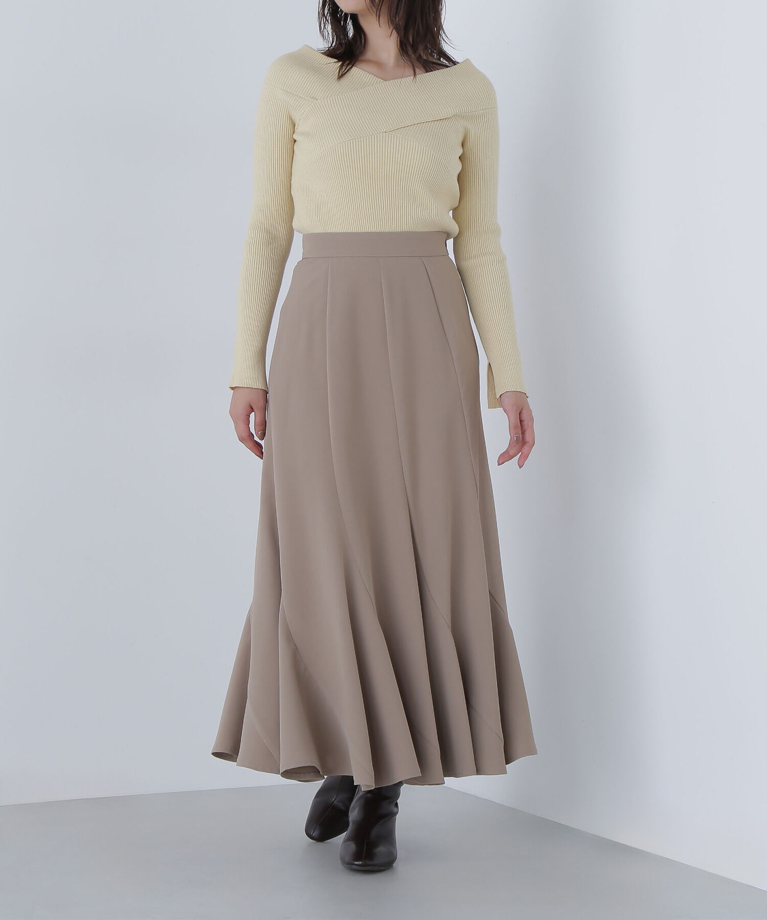  「ペタルヘムスカート」|スカート|