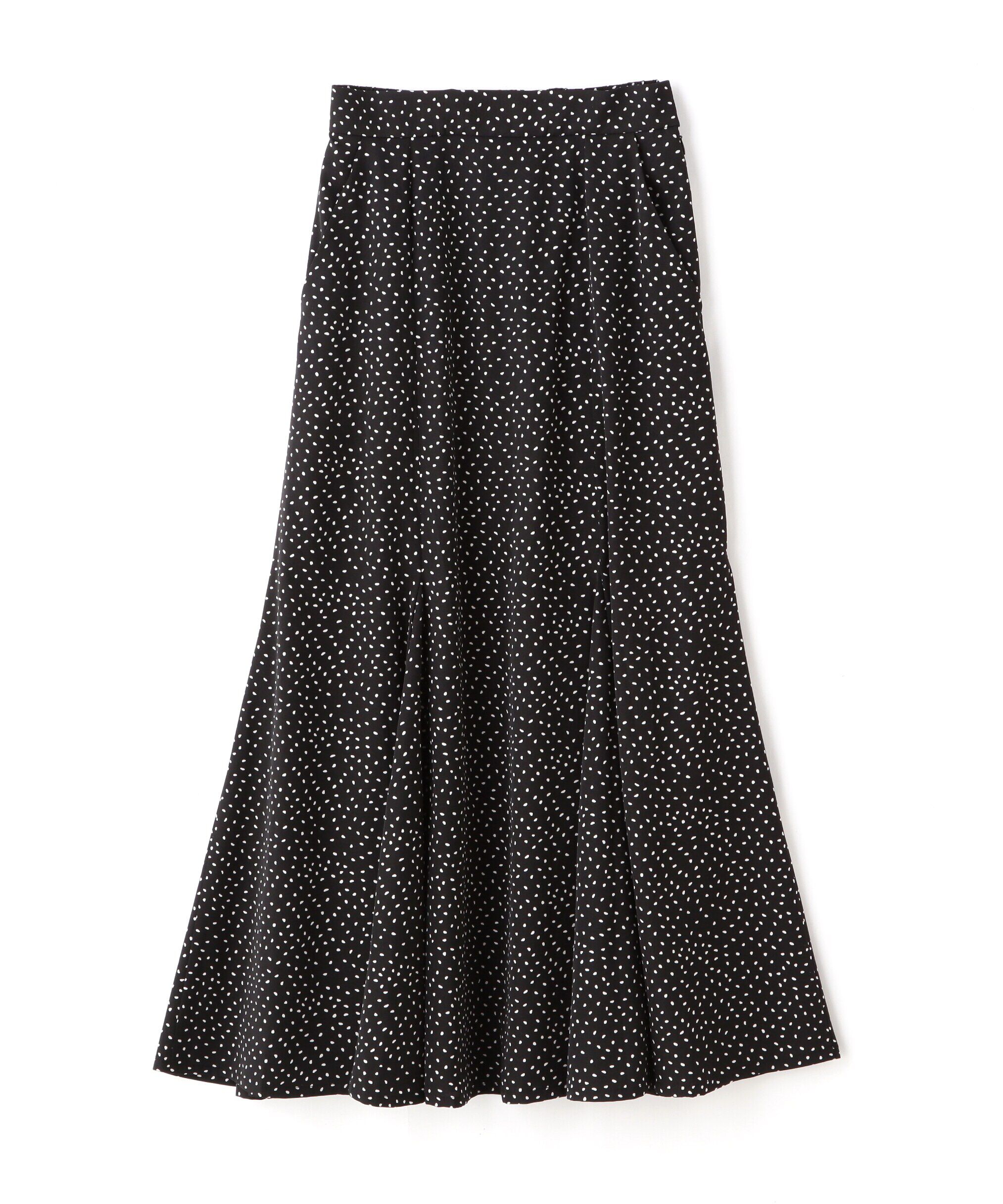  「変形ドットマーメイドスカート」|スカート|