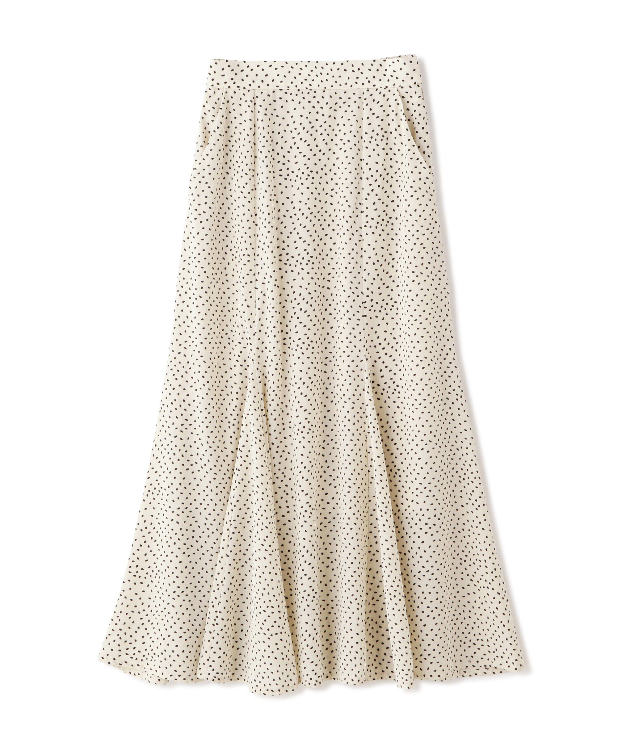  「変形ドットマーメイドスカート」|スカート|