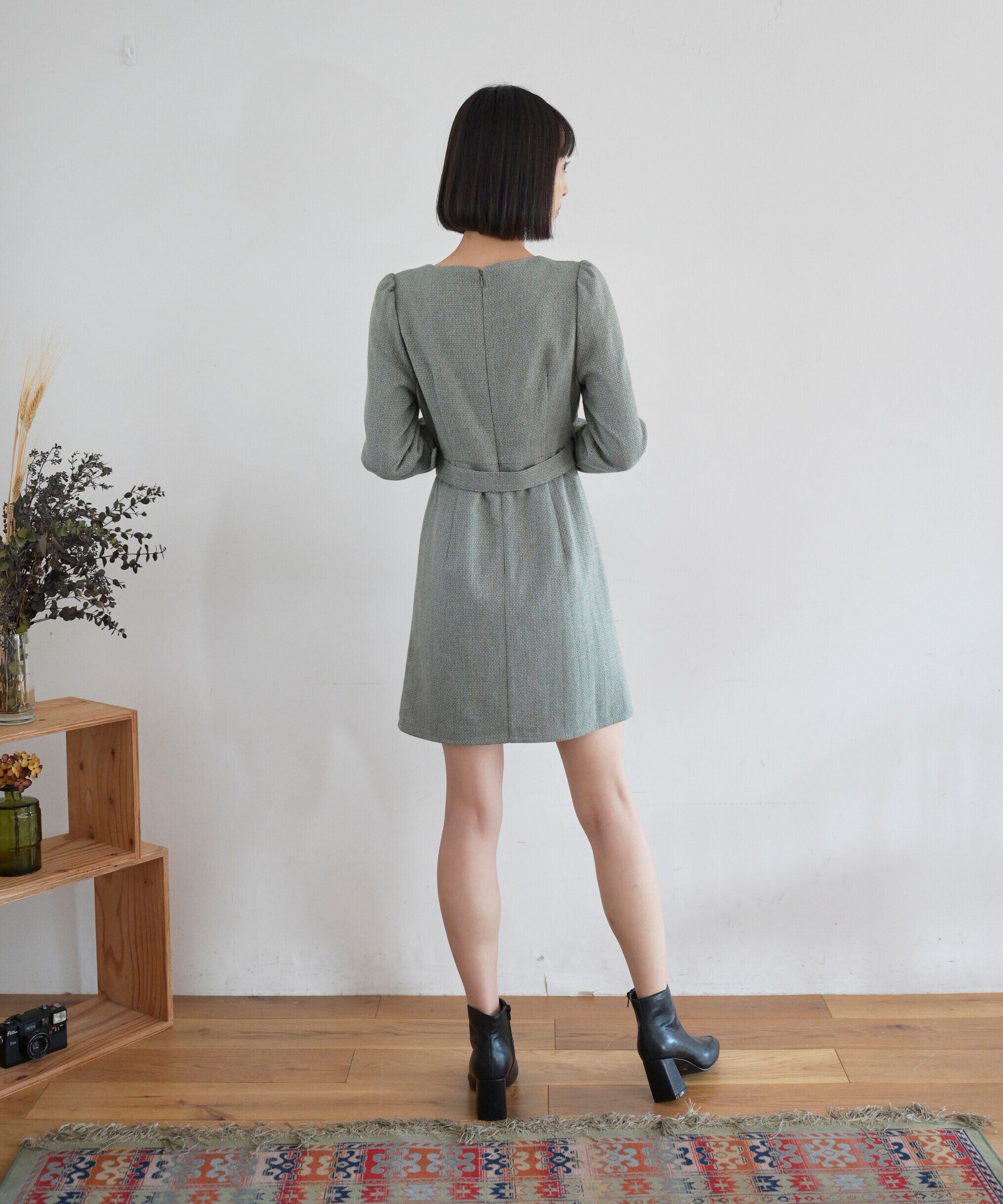  「パネル切替ミニワンピース」|ワンピース|