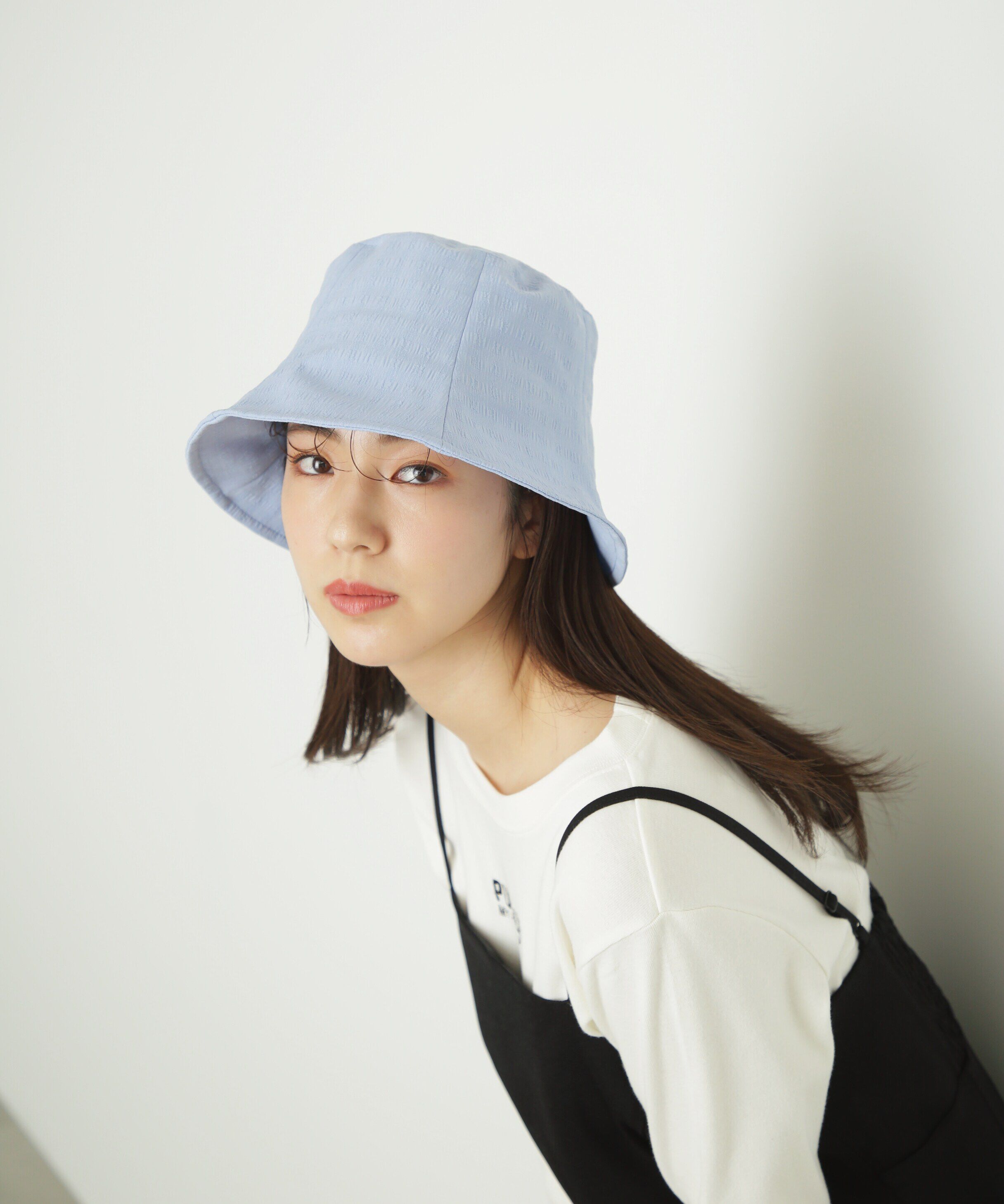  「ギャザーチューリップバケット」|ハット|