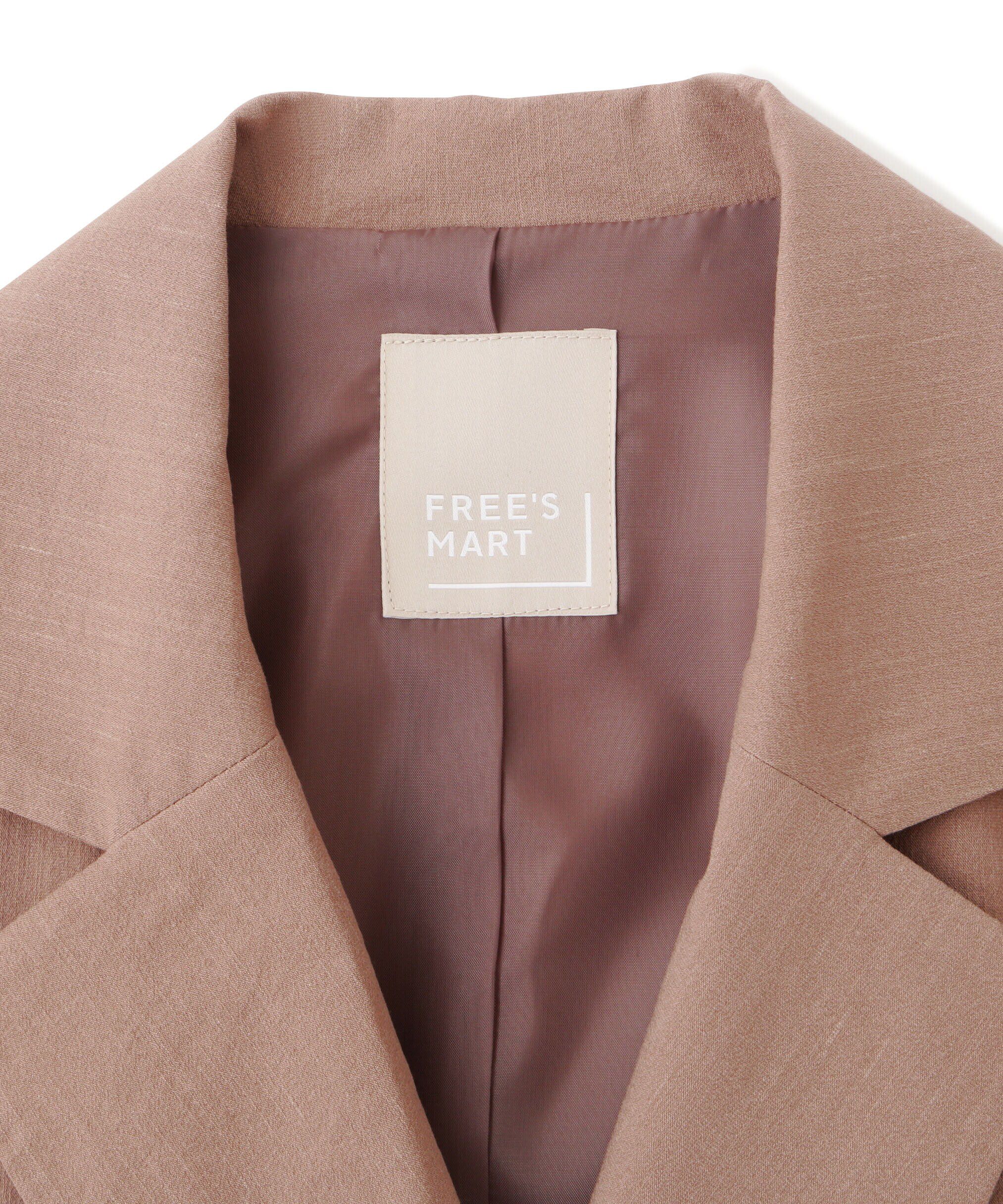  「麻調合繊ショート丈ジャケット」|その他|