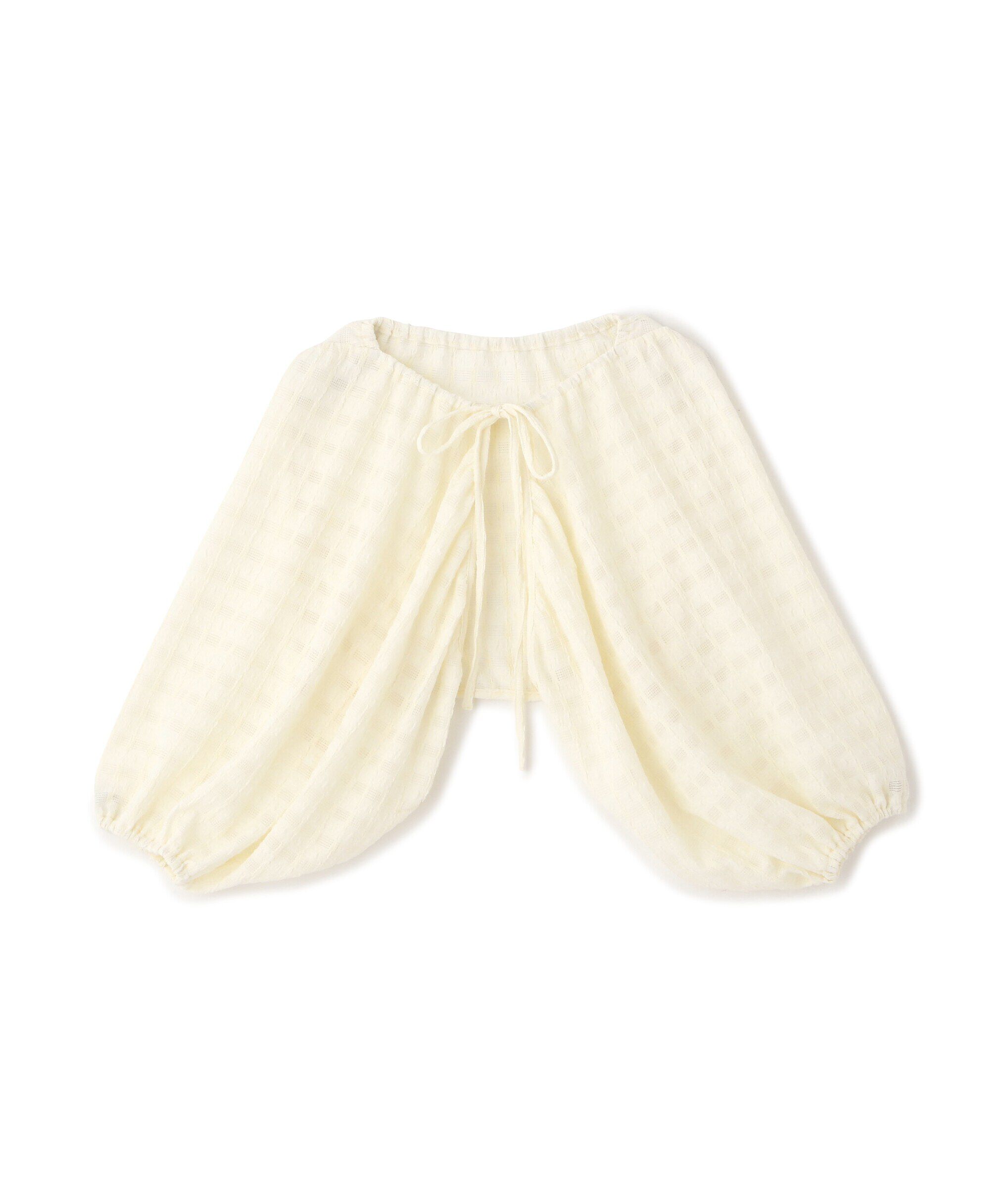  「ボリューム袖カットソーボレロ」|Tシャツ・カットソー|