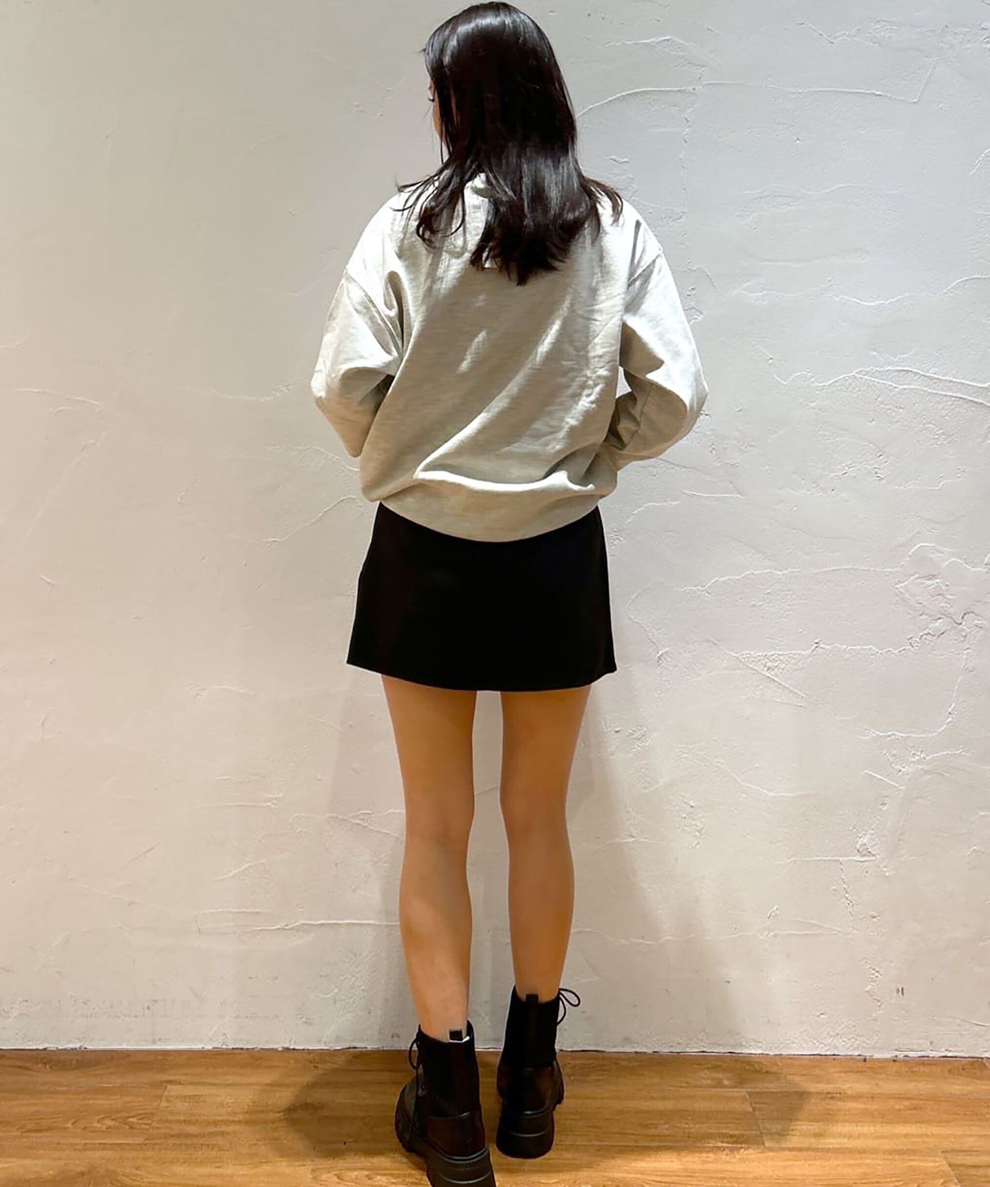  「フロントスリットAラインミニスカートパンツ」|その他|