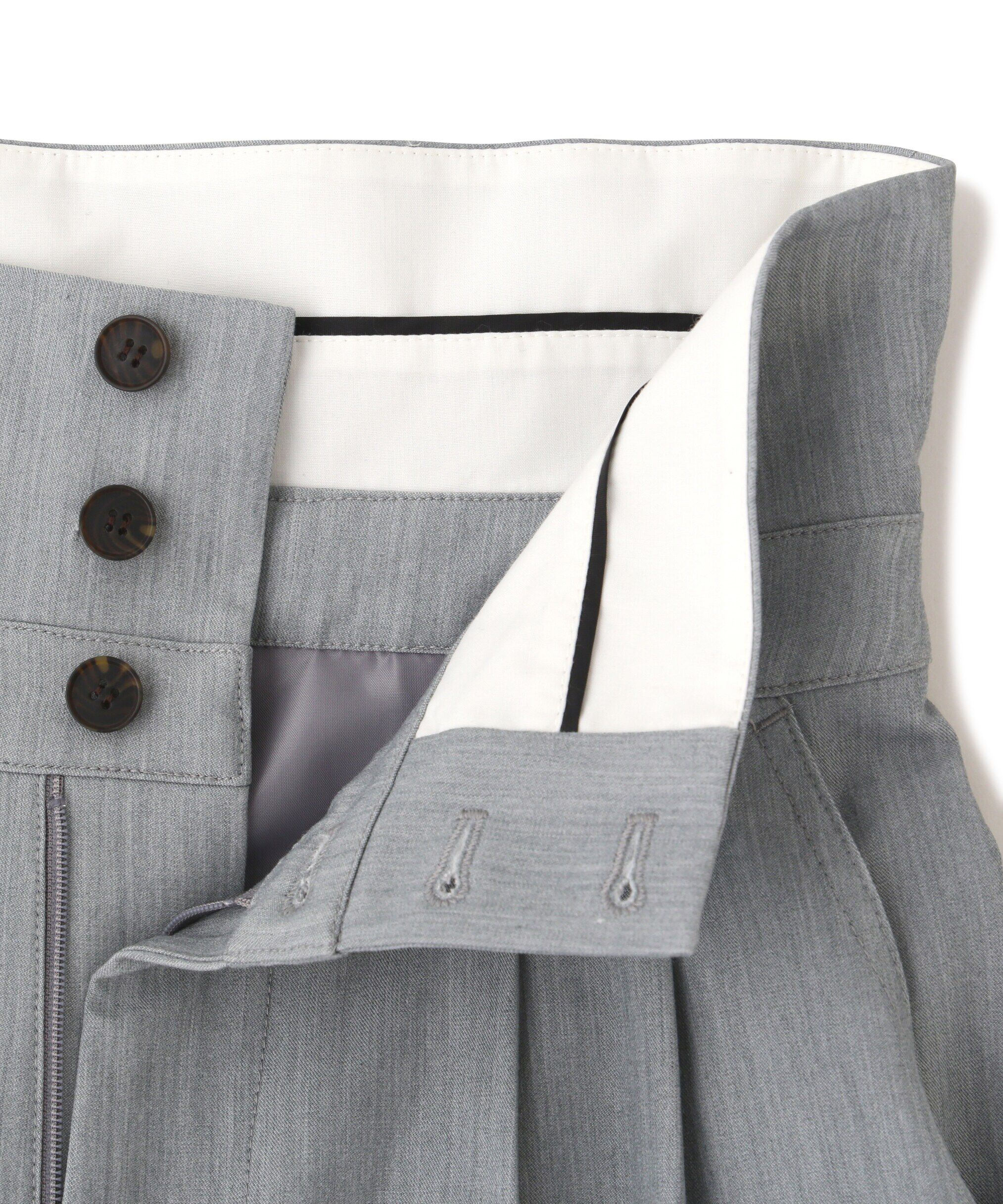  「2Wayベルト折り返しワイドパンツ」|その他|