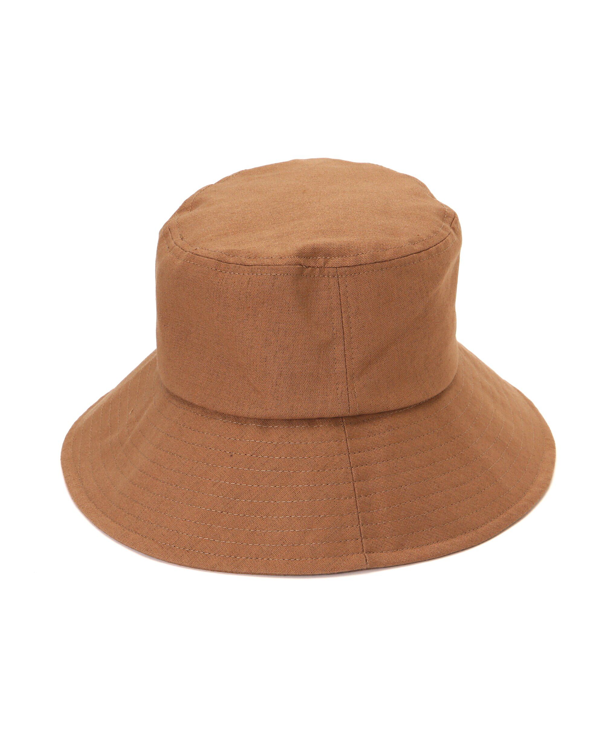  「リボン付きリネンライクバケット」|ソックス|