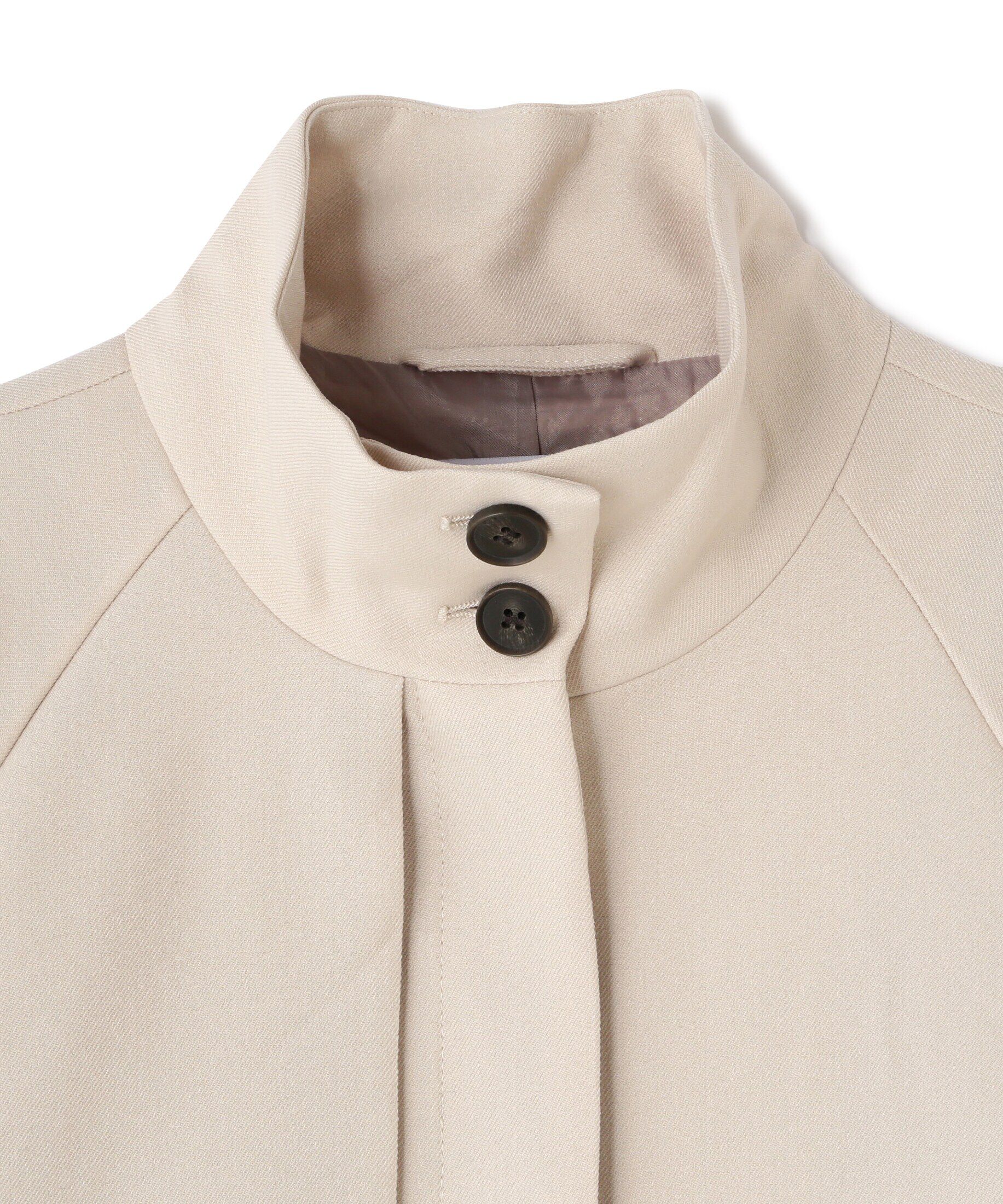  「ポリエステルツイルスタンドネックコート」|その他|