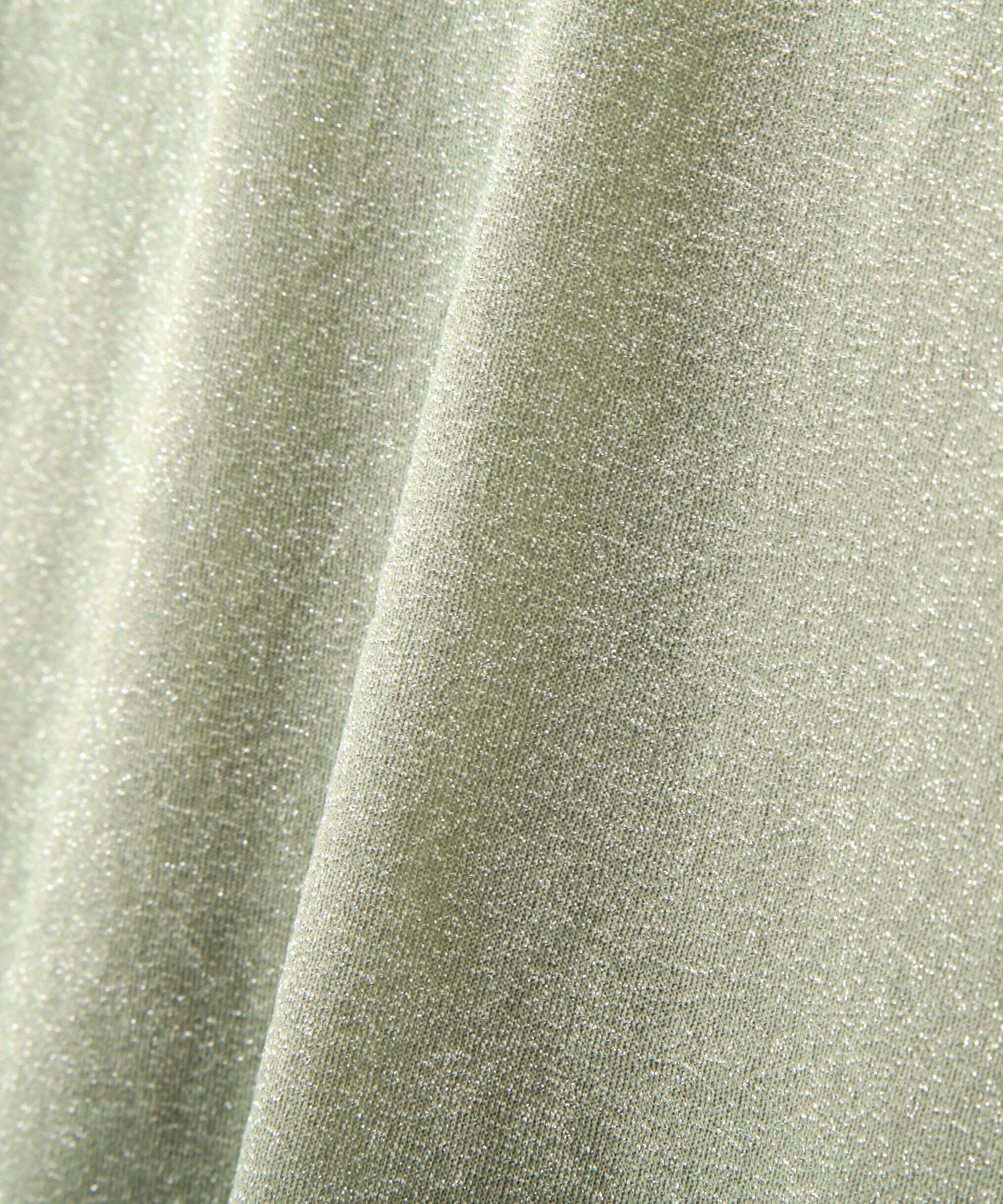  「ラメシアークルーネック半袖カットソー」|Tシャツ・カットソー|