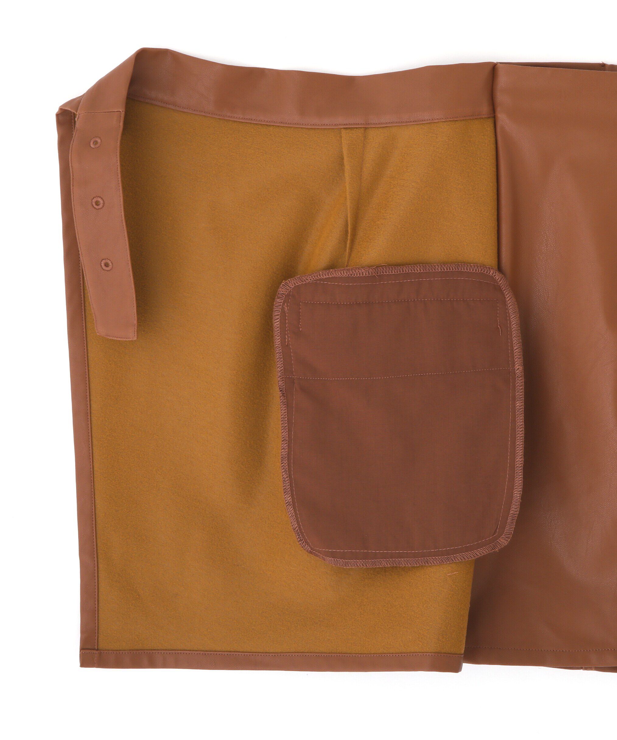  「フェイクレザーミニスカパン」|スカート|