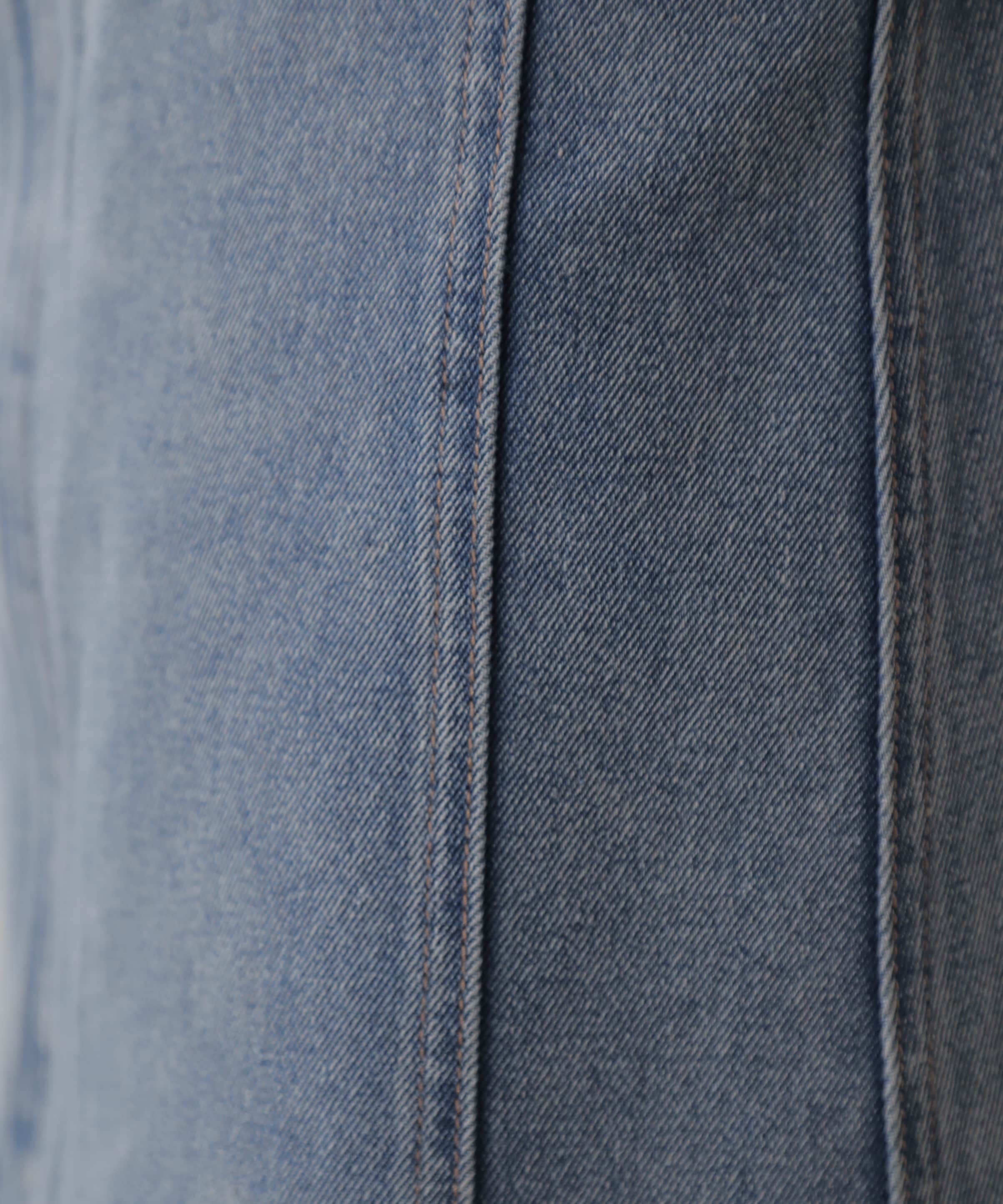  「［レイヤード可］デニムラップミニスカート」|スカート|