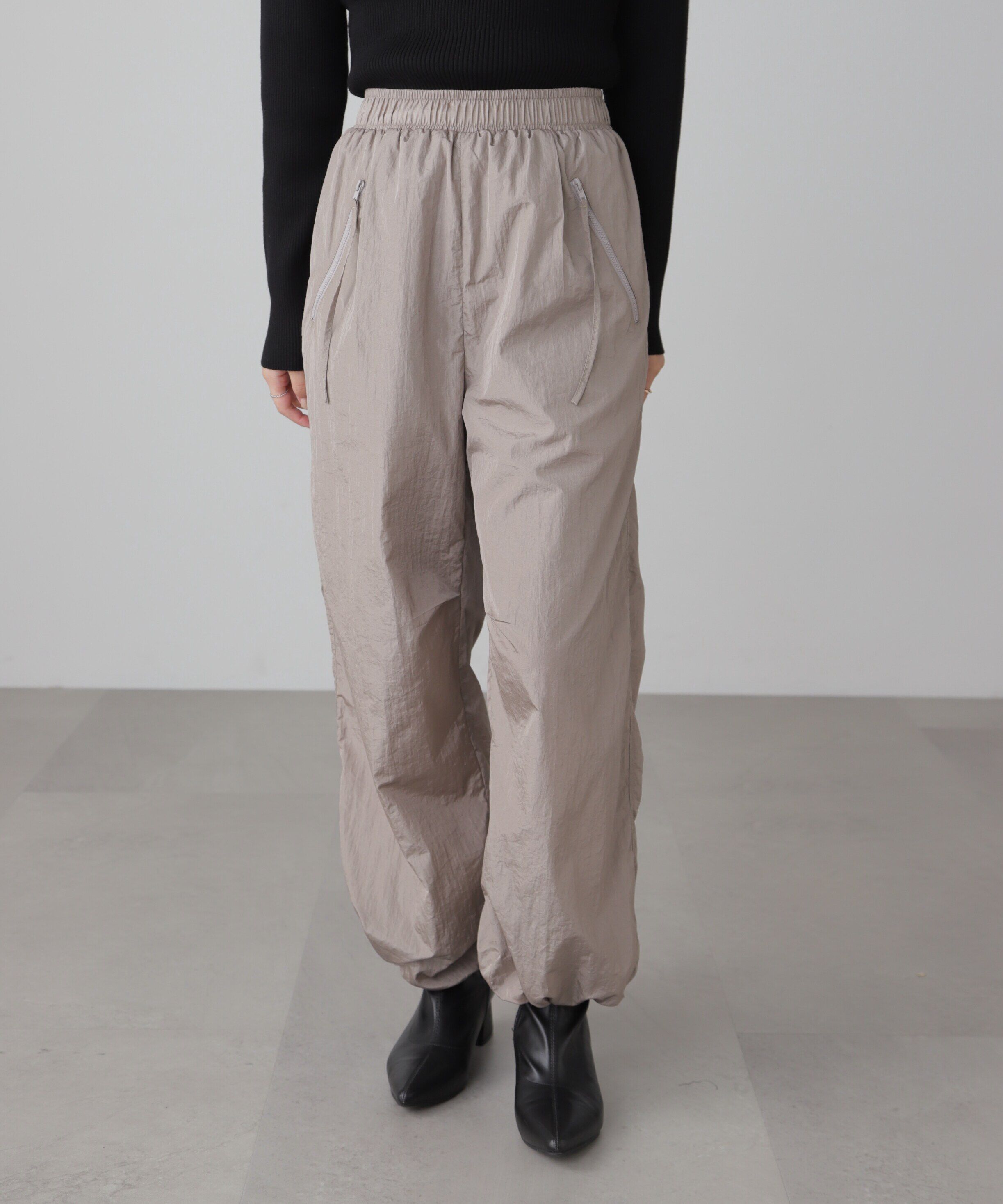  「ジップポケットパラシュートパンツ」|その他|