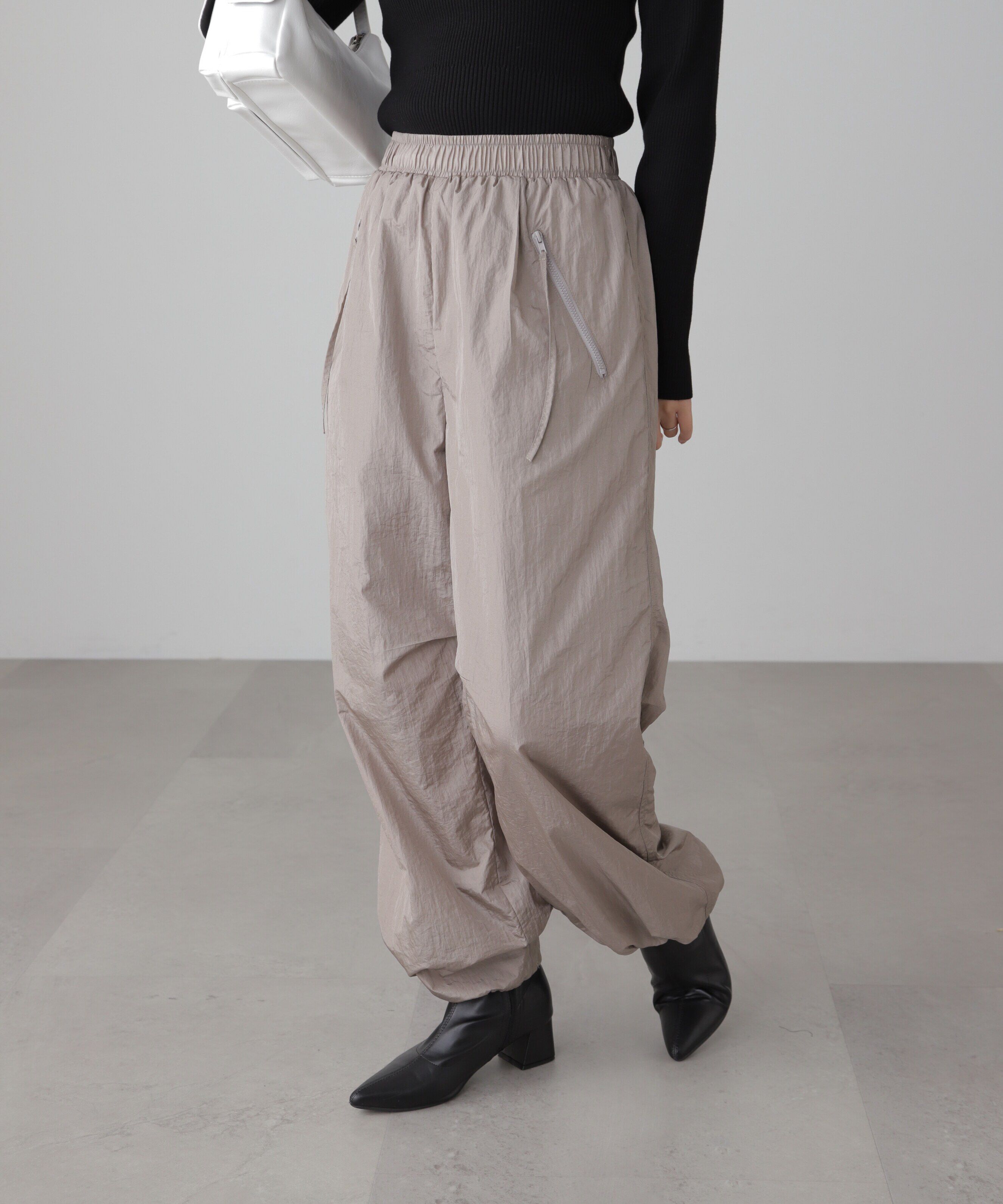  「ジップポケットパラシュートパンツ」|その他|