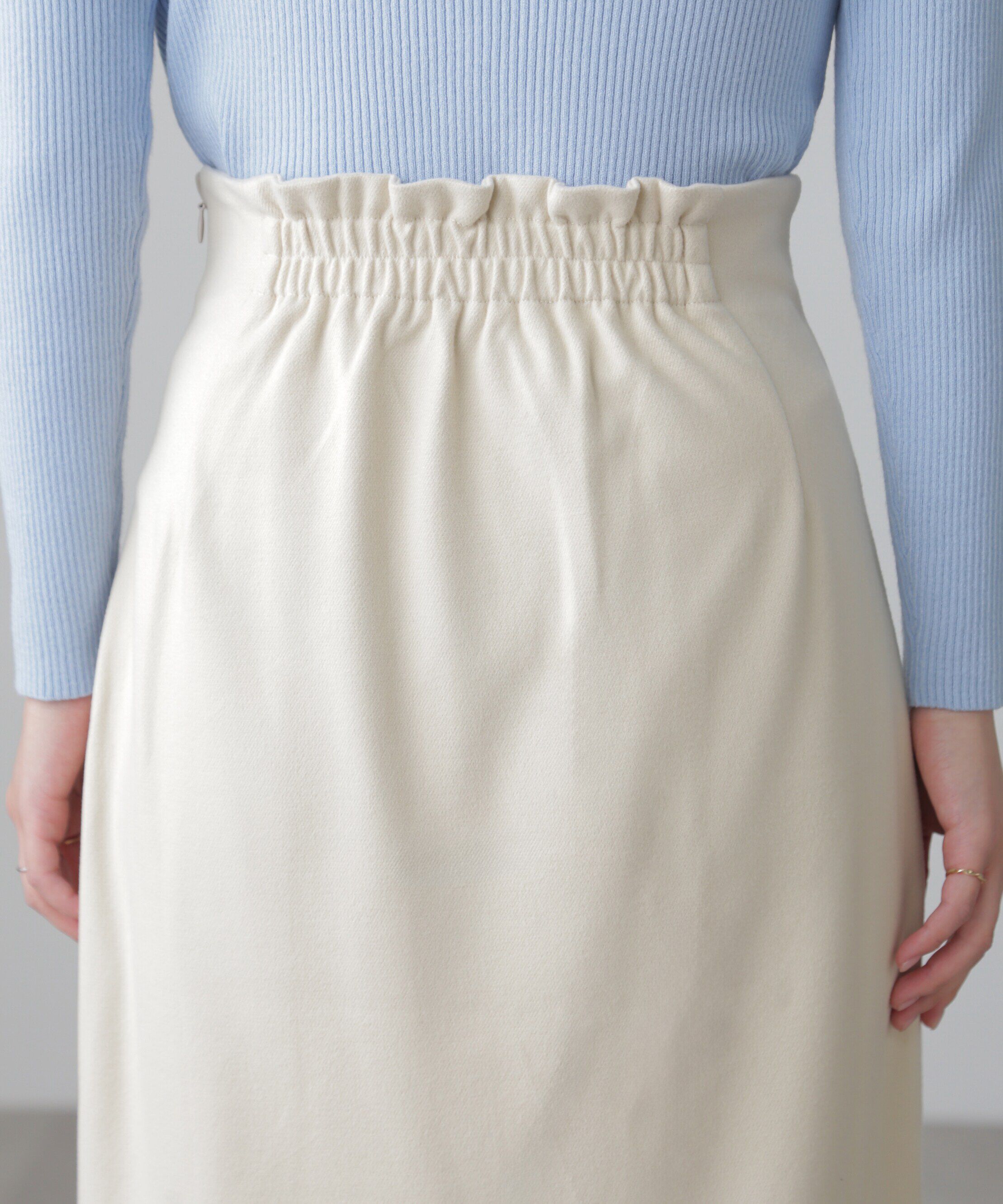  「起毛ストレッチマーメイドスカート」|スカート|