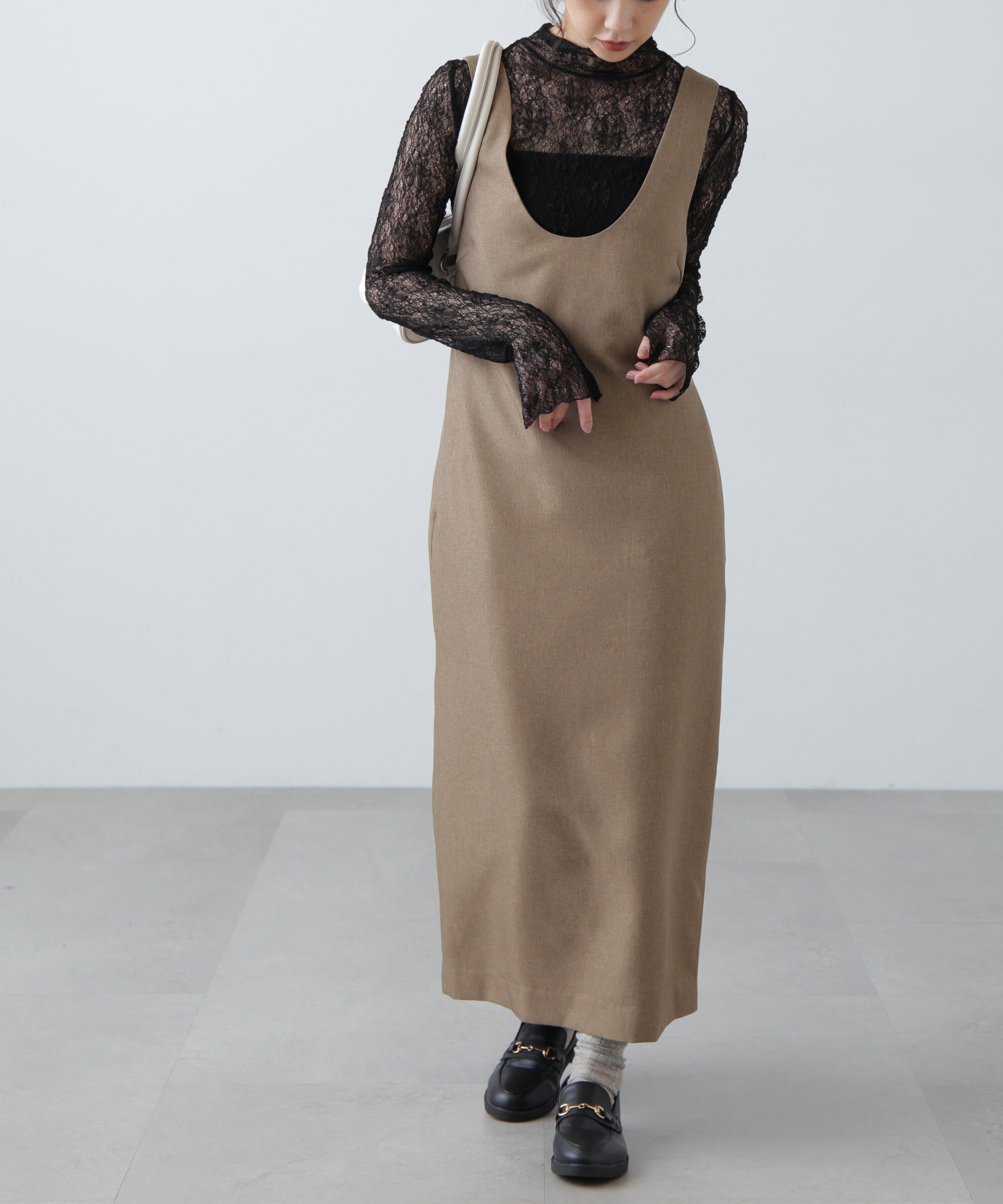  「深Uネックジャンスカ」|ワンピース|