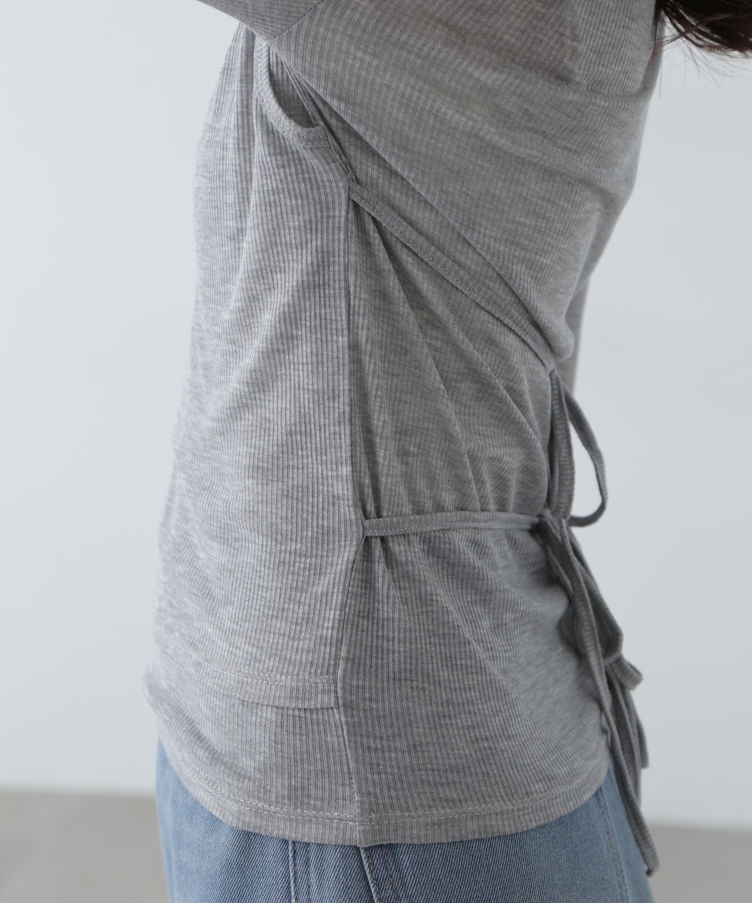  「シアーテレコレイヤードカットソー」|Tシャツ・カットソー|