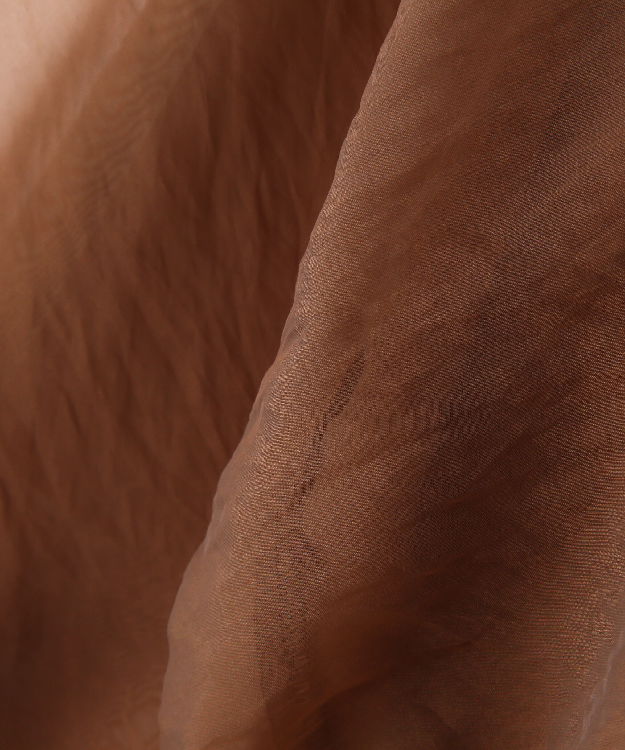  「裾ドロストショート丈シアーシャツ」|シャツ・ブラウス|