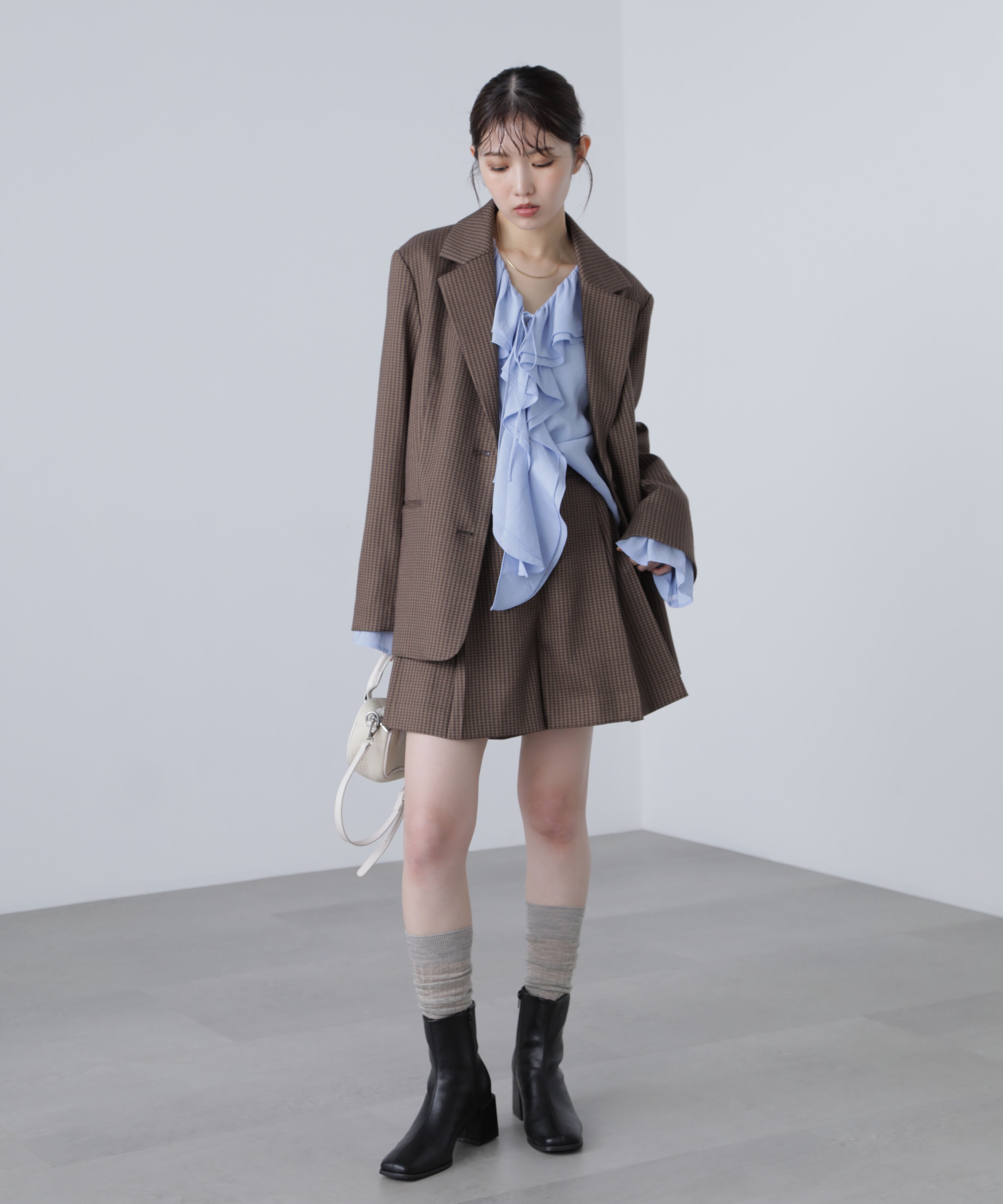  「〈セットアップ対応〉オーバーサイズシングルジャケット」|その他|