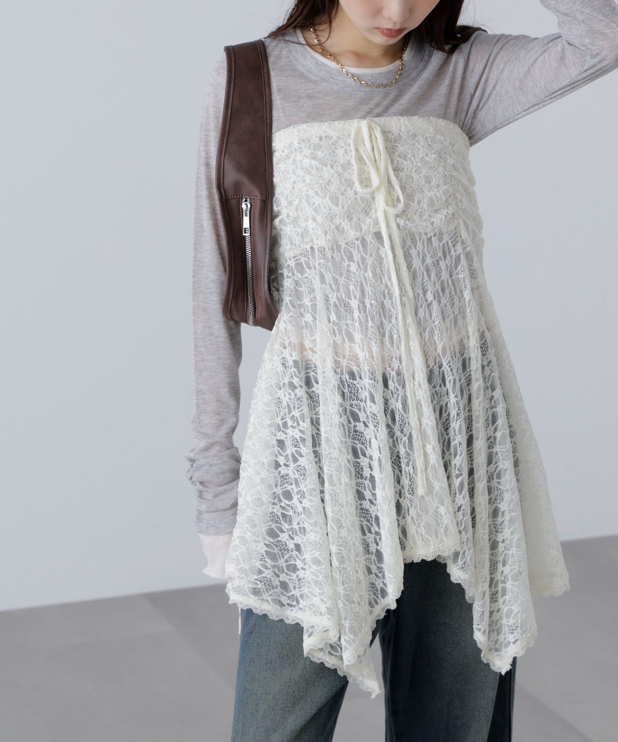  「2wayイレヘムミディスカート」|スカート|