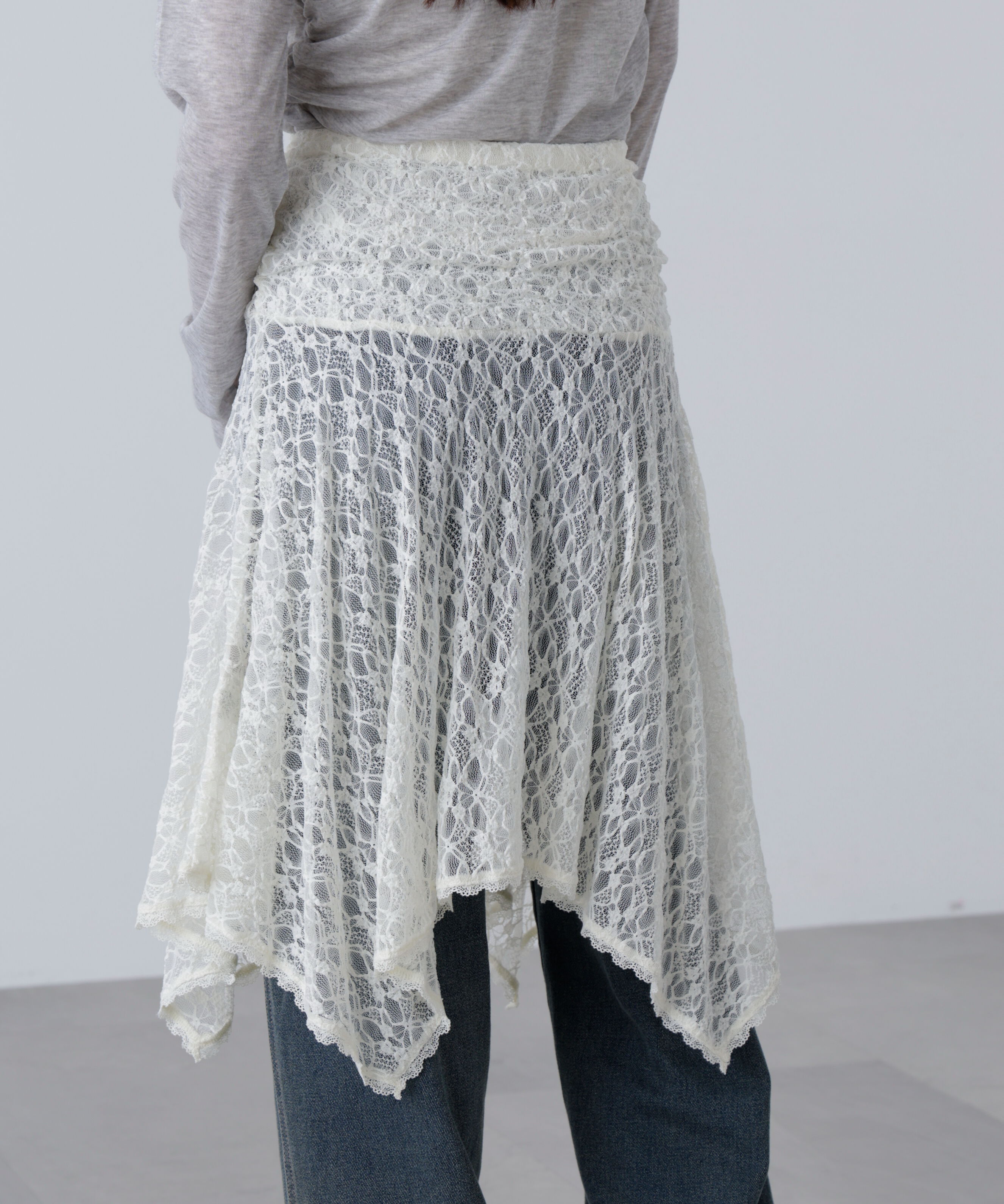  「2wayイレヘムミディスカート」|スカート|