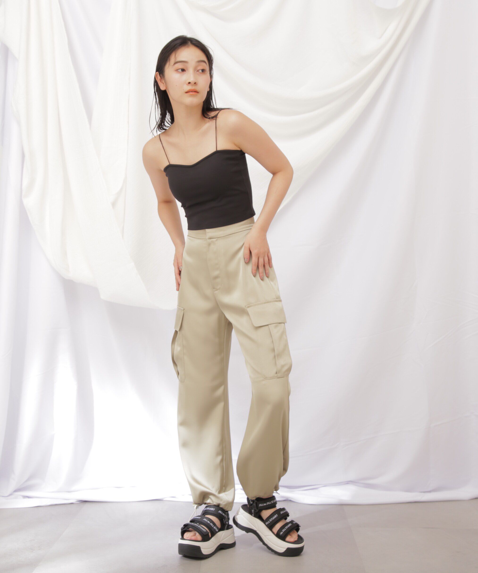  「◇JILL byベーシックカップインキャミ」|Tシャツ・カットソー|