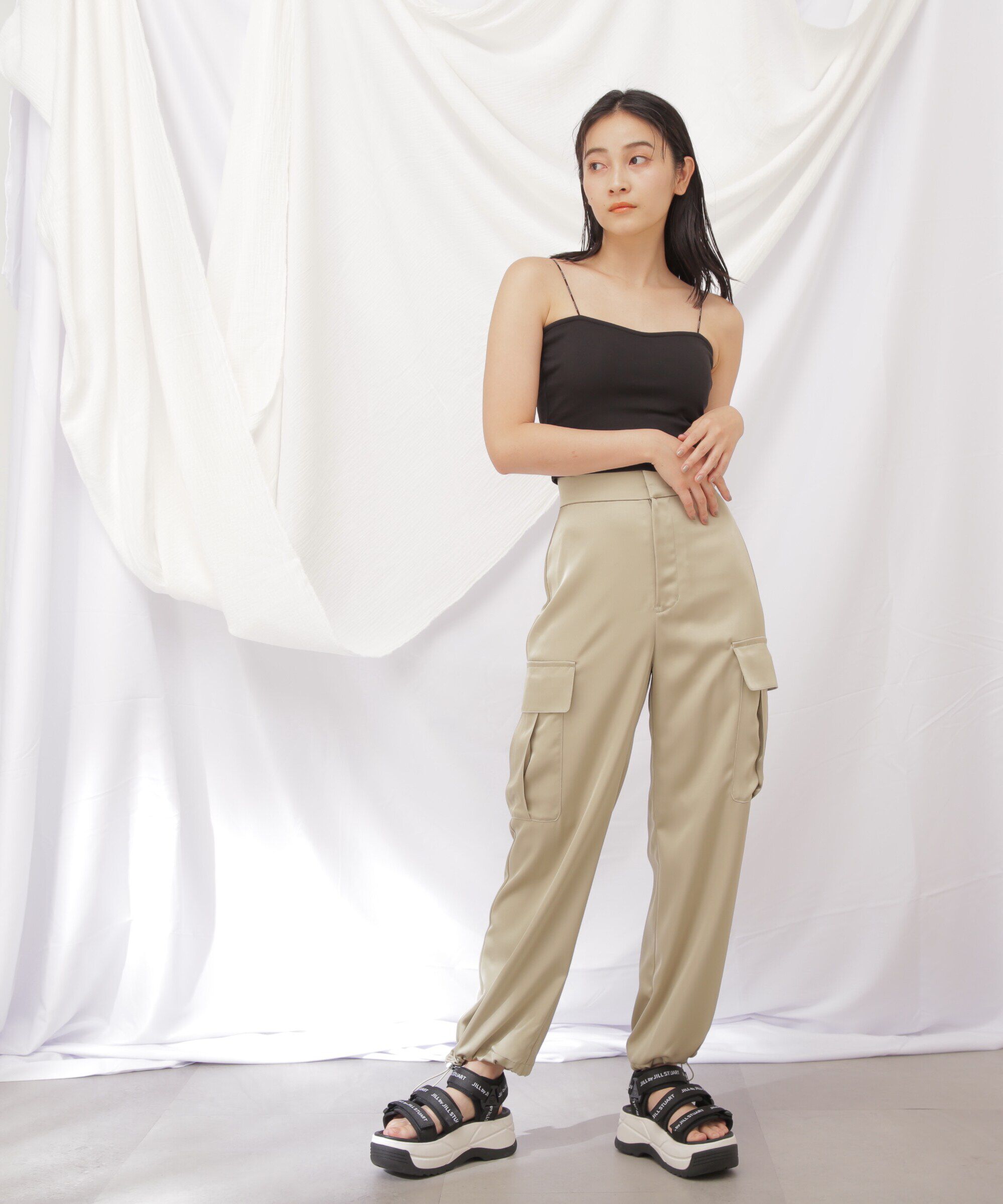  「◇JILL byベーシックカップインキャミ」|Tシャツ・カットソー|