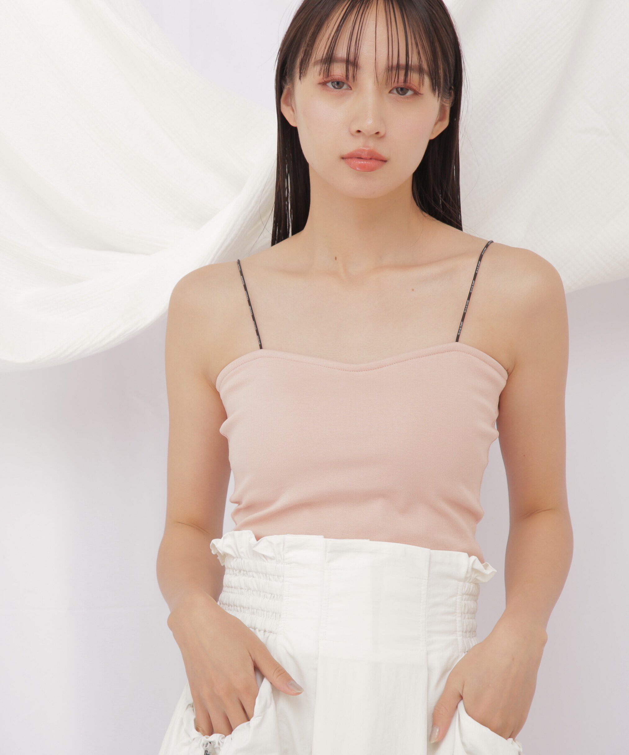  「◇JILL byベーシックカップインキャミ」|Tシャツ・カットソー|