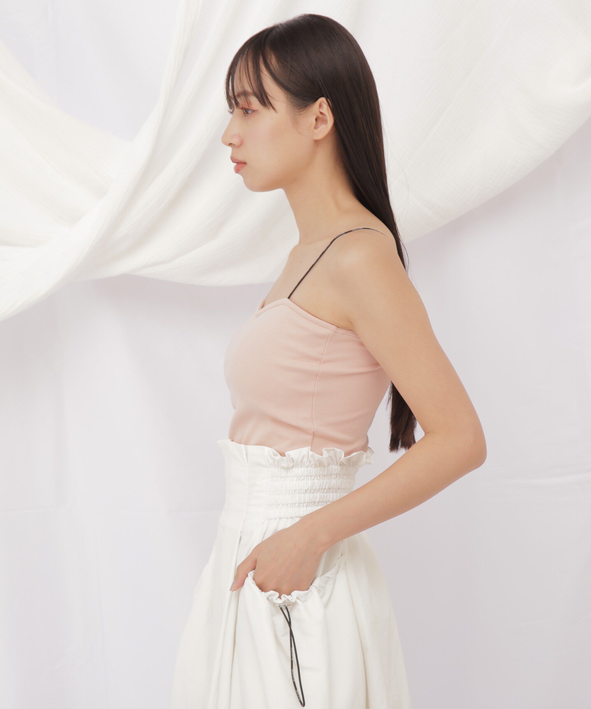  「◇JILL byベーシックカップインキャミ」|Tシャツ・カットソー|