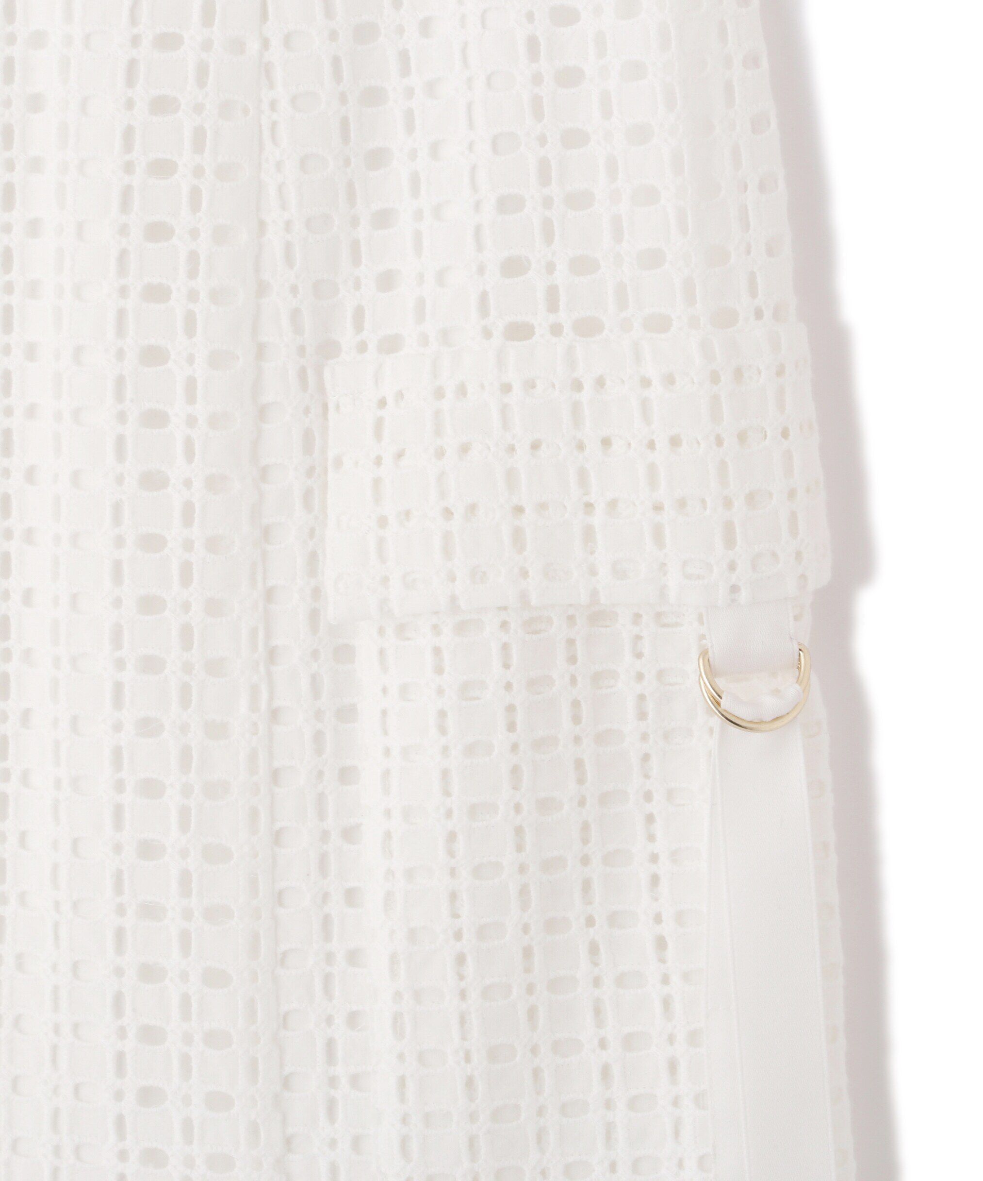  「コットンレースマーメイドスカート」|スカート|