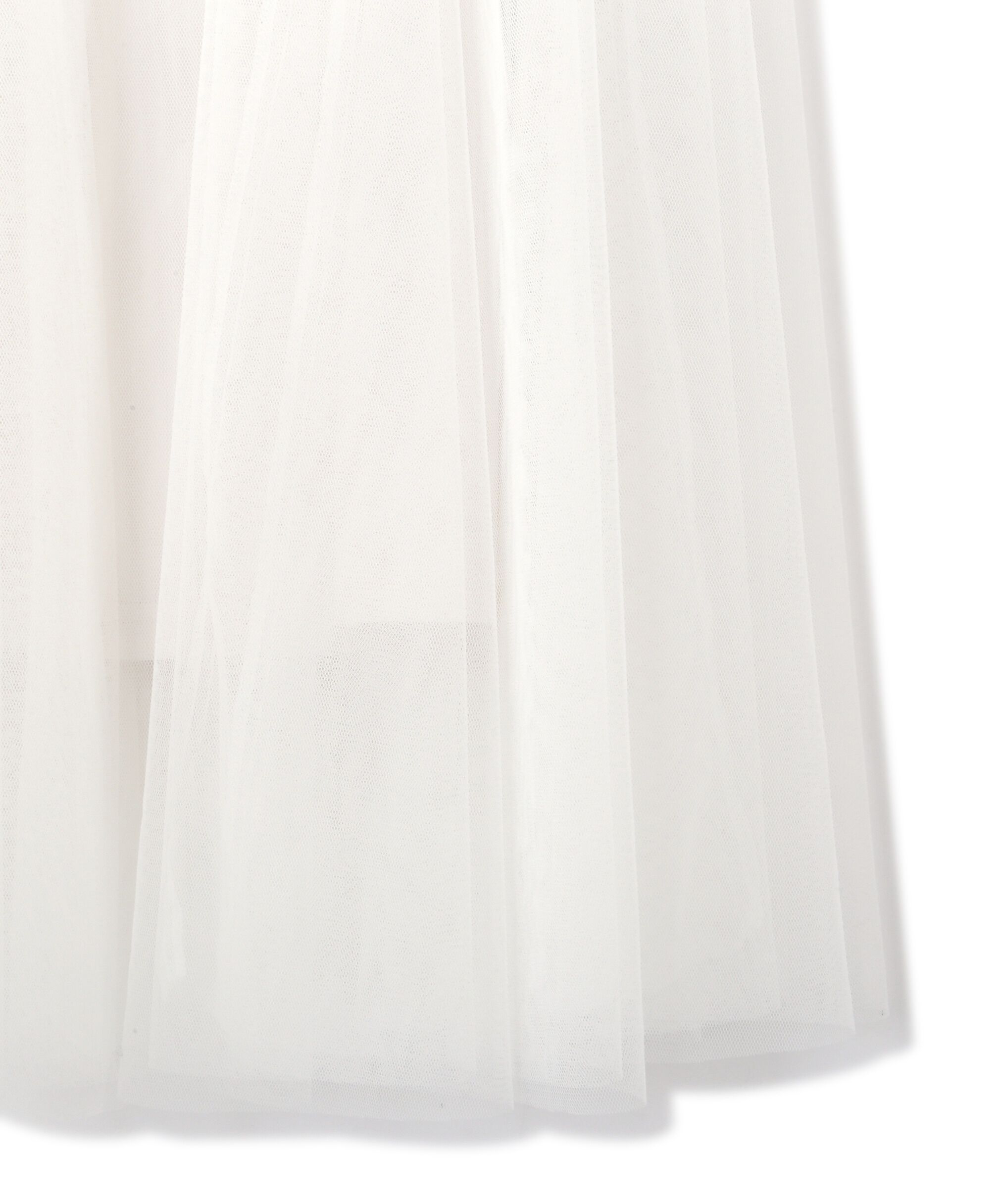  「ラメニットチュールスカートセット」|ワンピース|