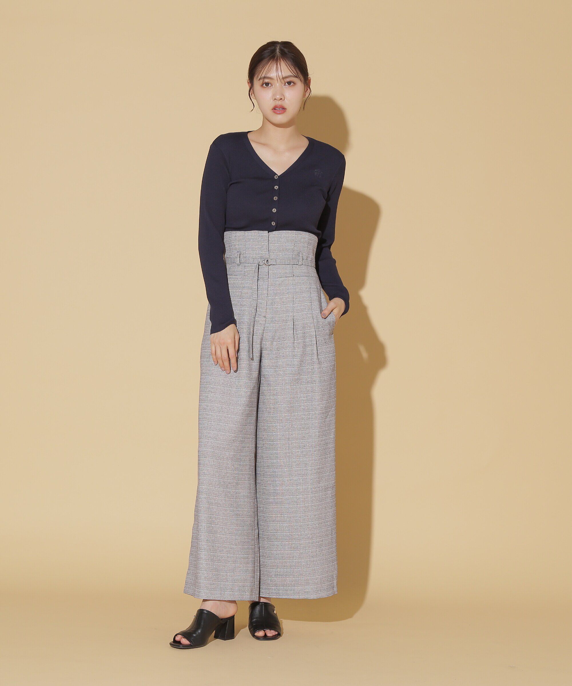  「2wayハイウエストワイドパンツ」|その他|