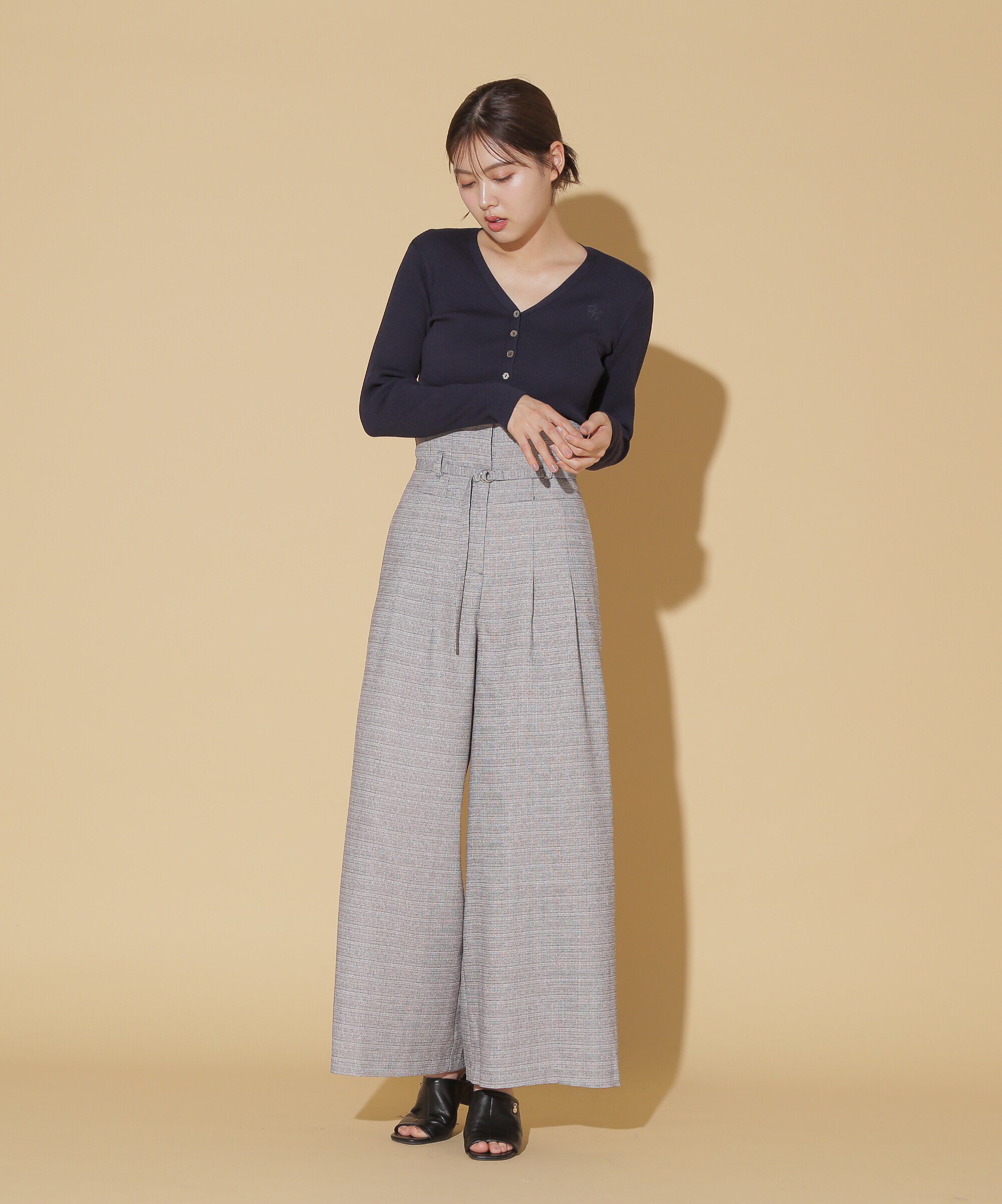  「2wayハイウエストワイドパンツ」|その他|