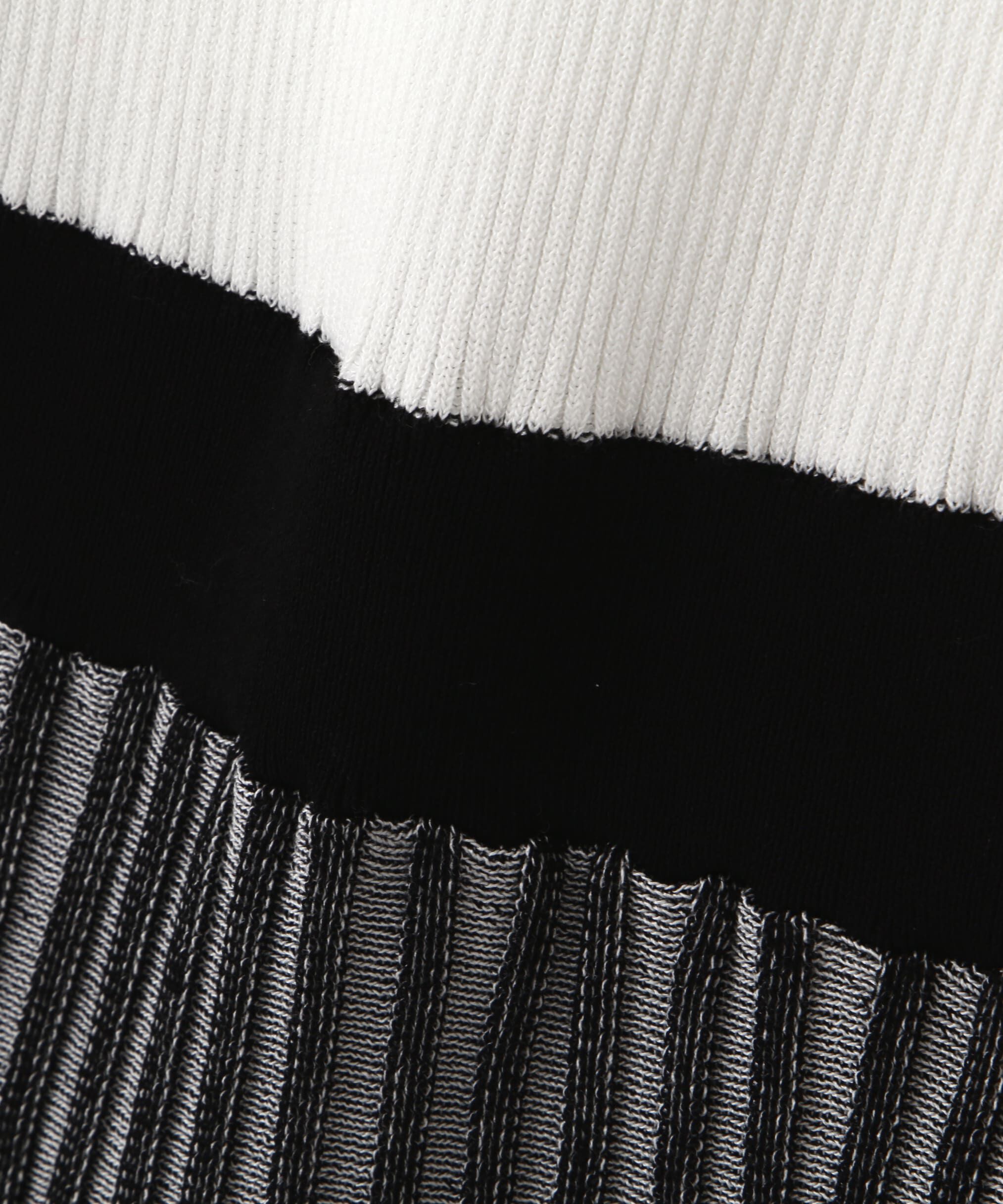  「ランダムプリーツニットワンピース」|ワンピース|