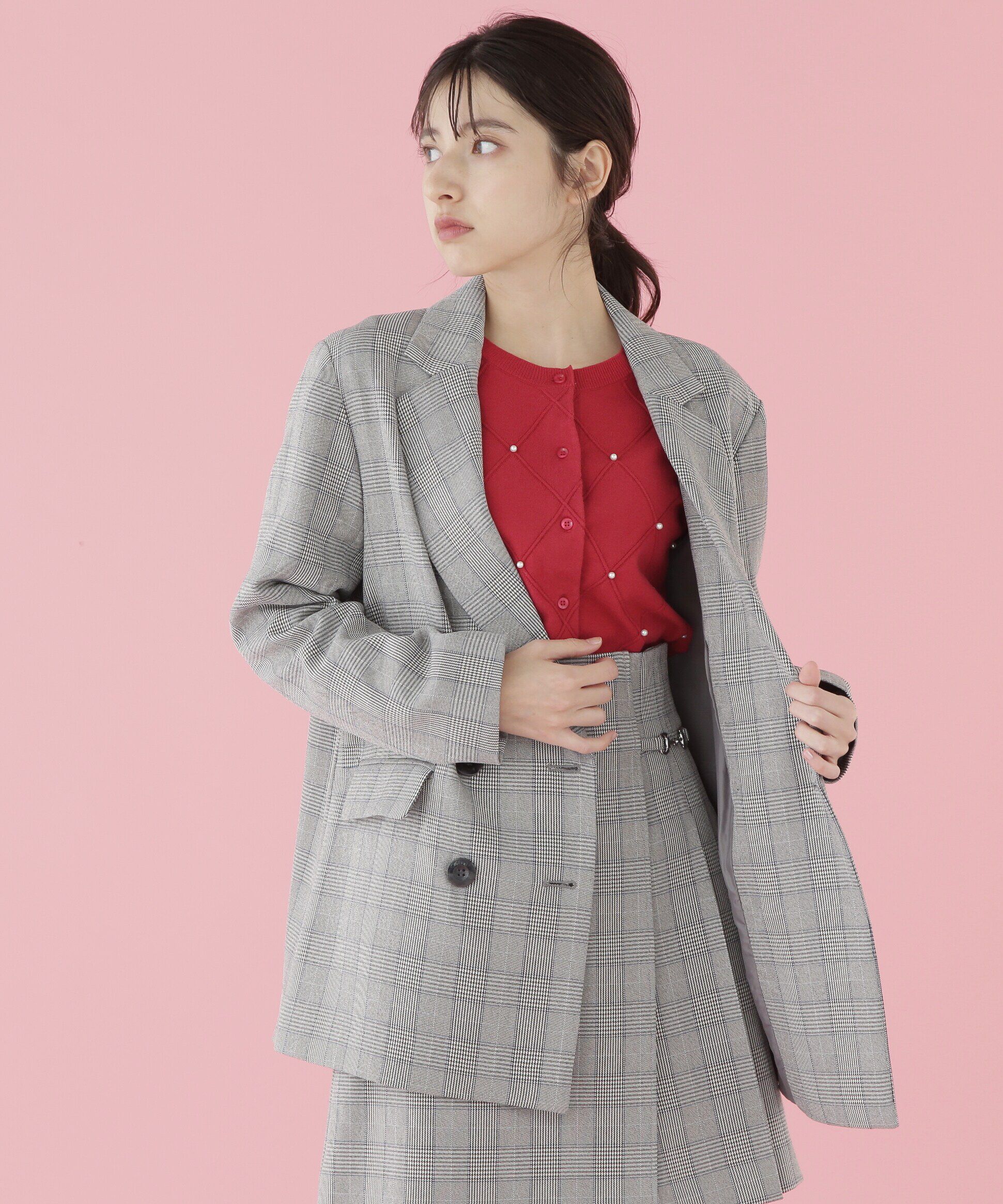  「オリジナルチェックテーラードジャケット」|その他|