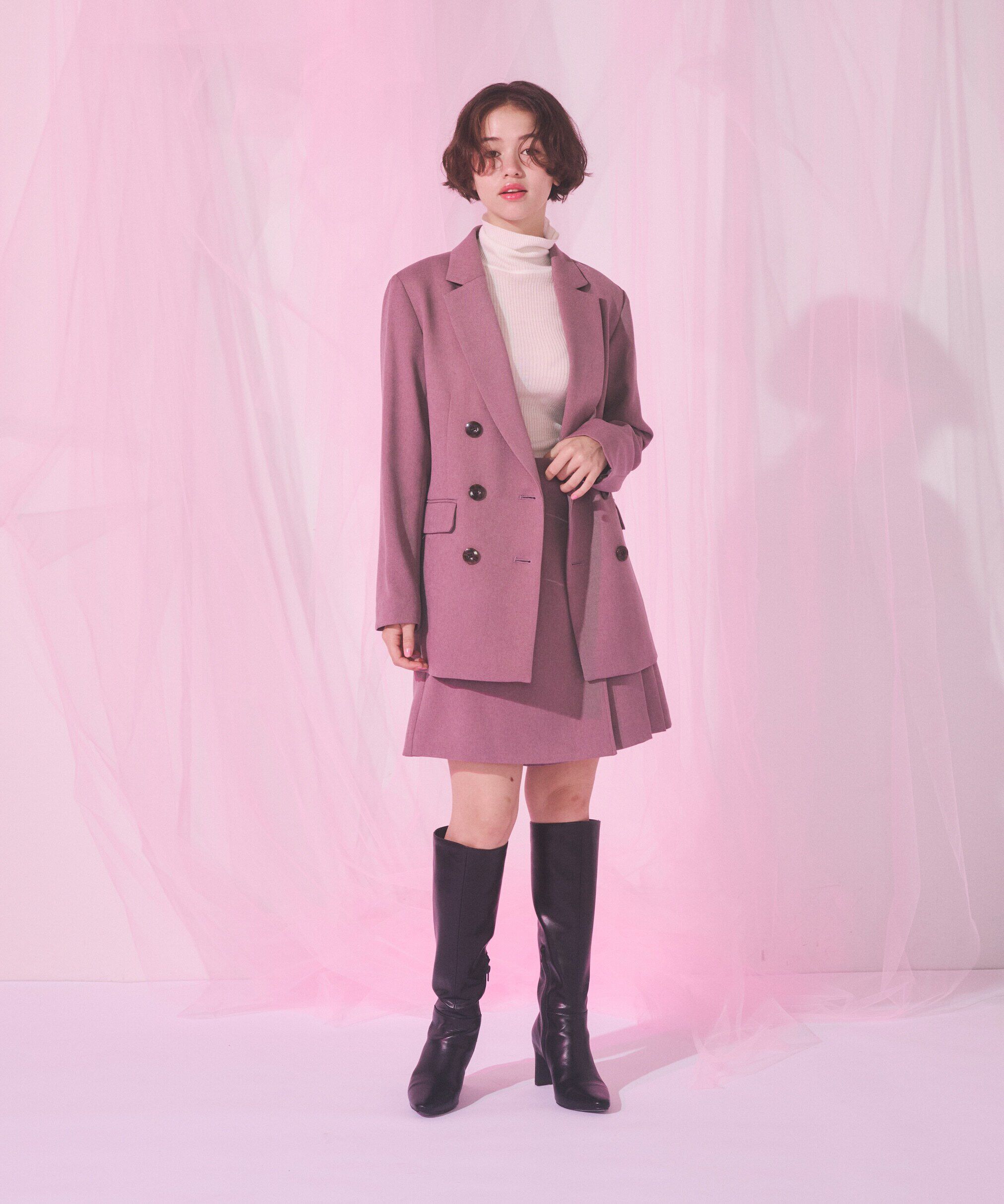  「オリジナルチェックテーラードジャケット」|その他|