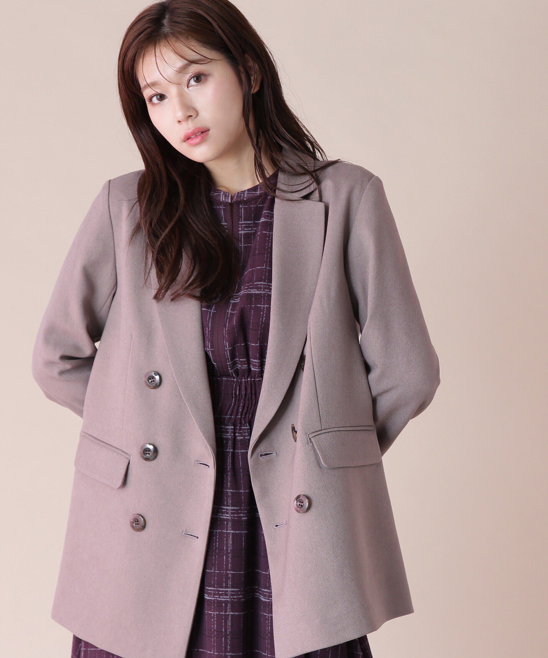  「オリジナルチェックテーラードジャケット」|その他|