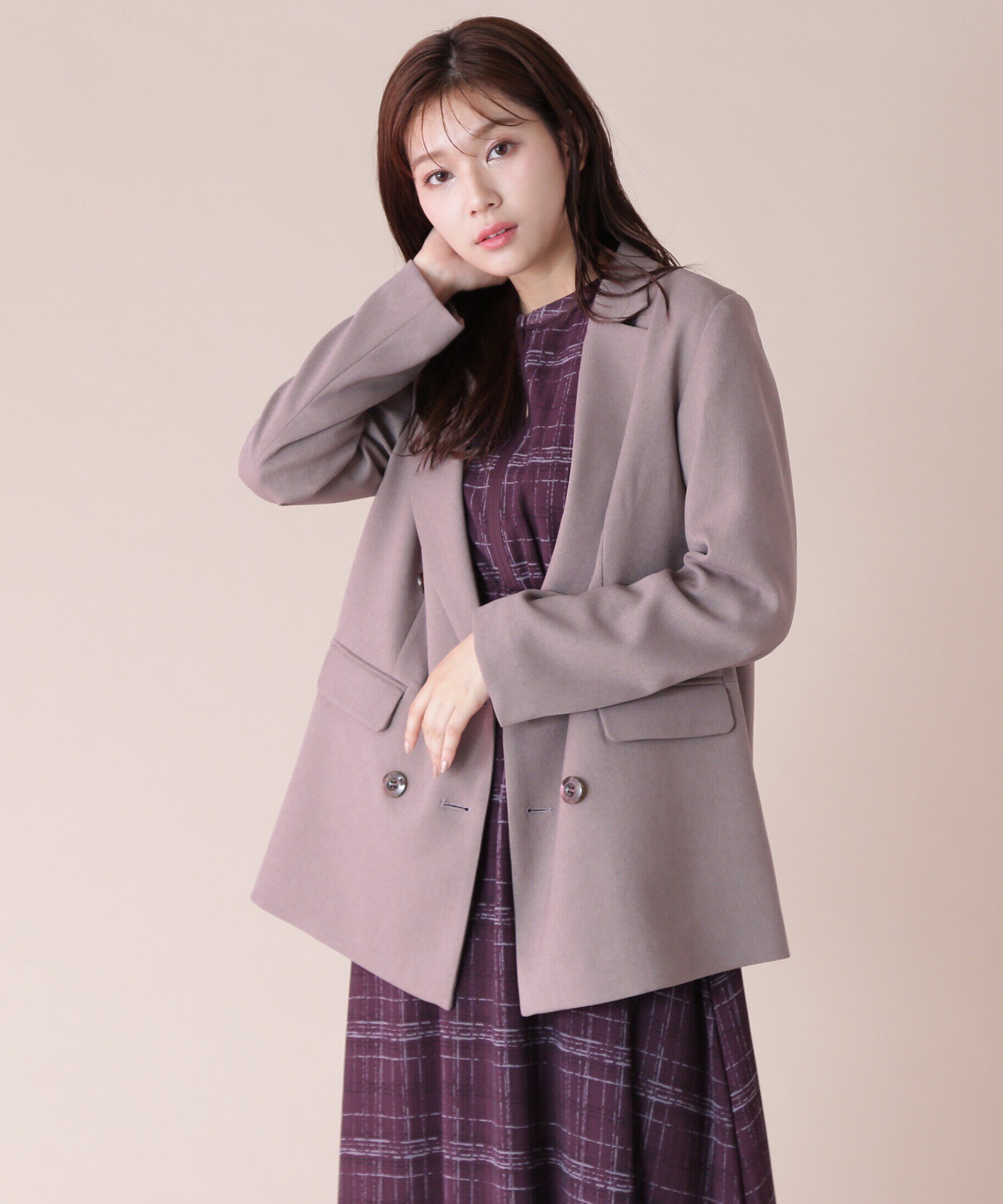  「オリジナルチェックテーラードジャケット」|その他|