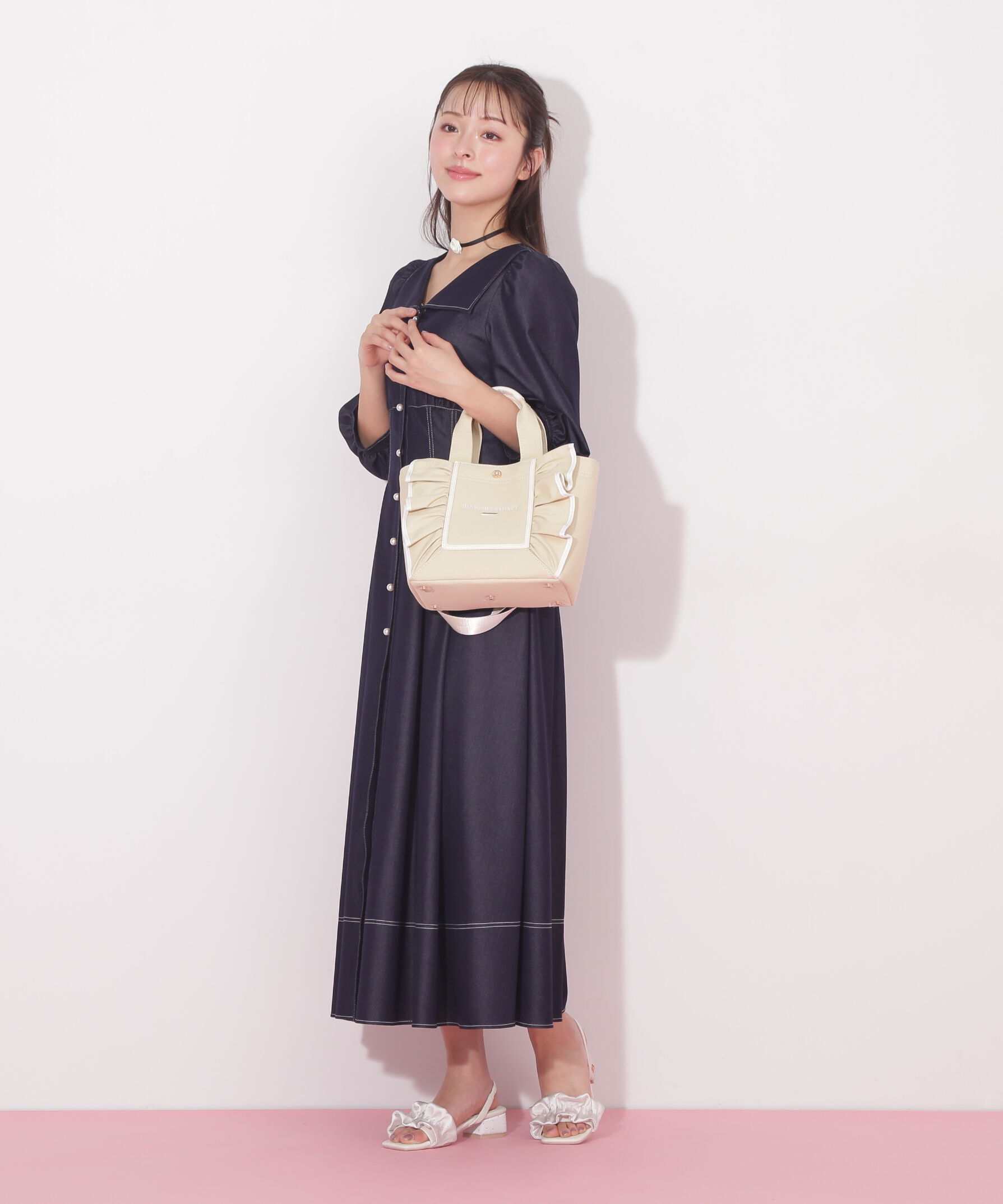  「フレームフリルトート小」|その他|