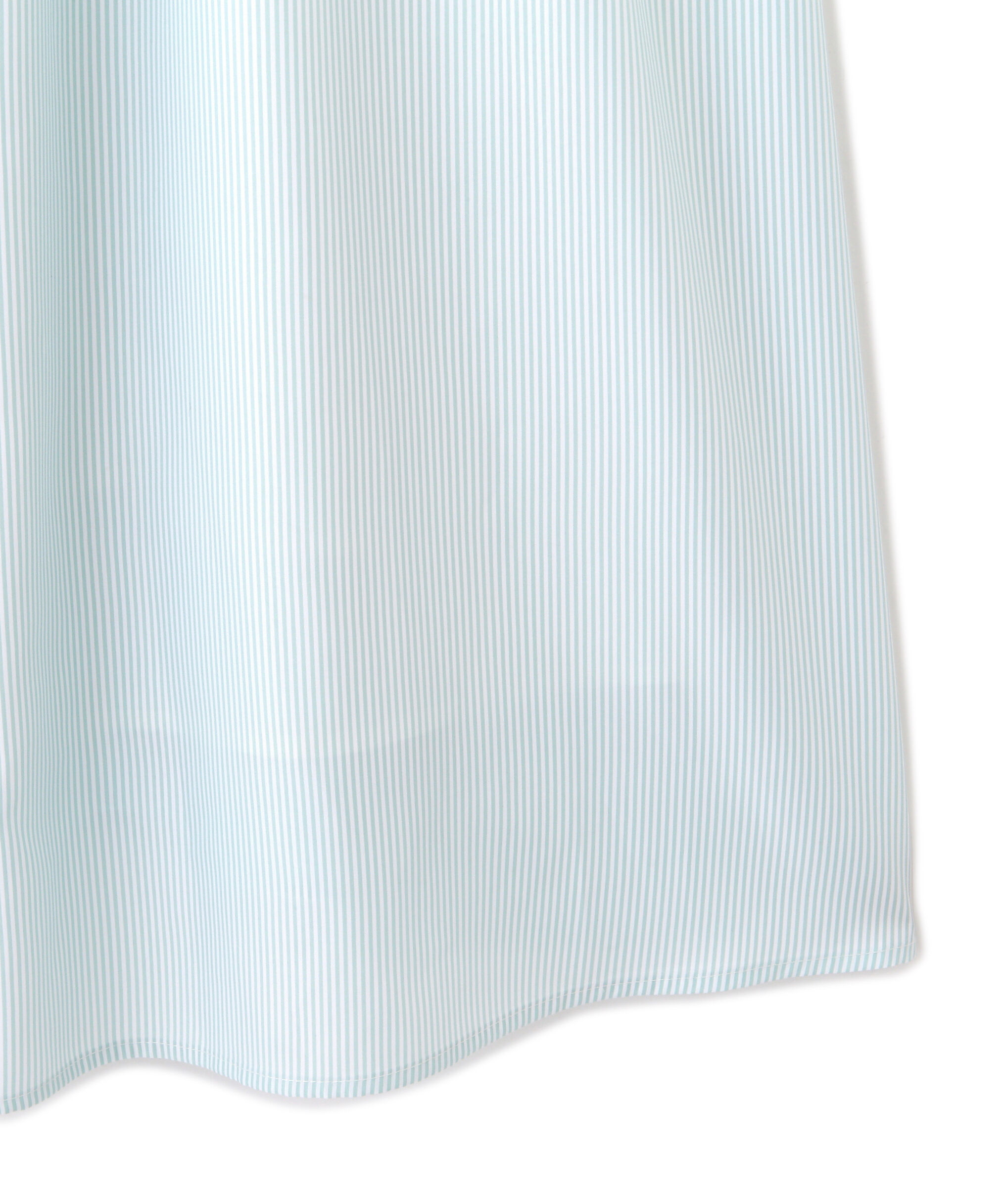  「カットワークスリーブシャツワンピース」|ワンピース|