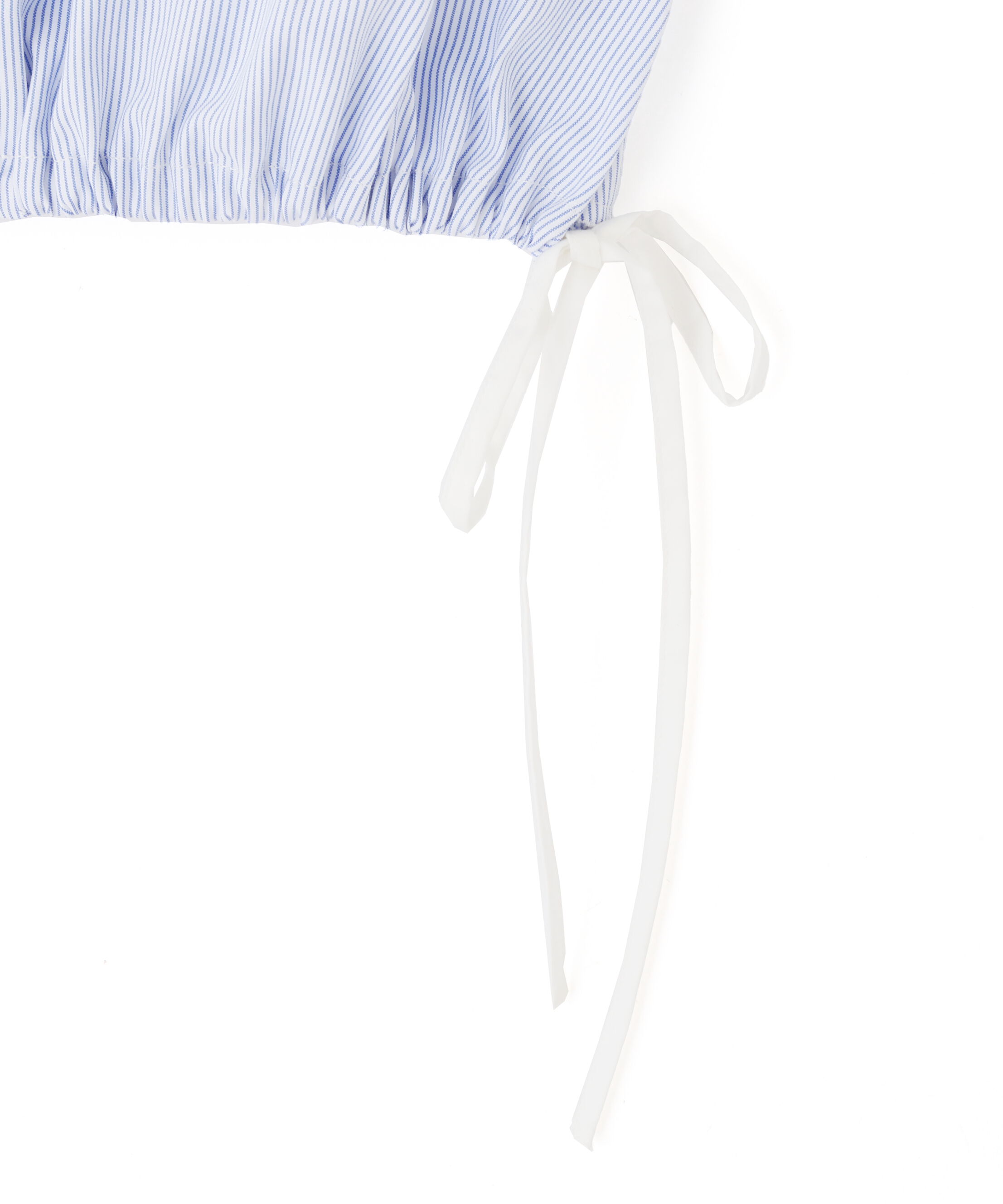  「ウエストリボン開襟シャツ」|シャツ・ブラウス|