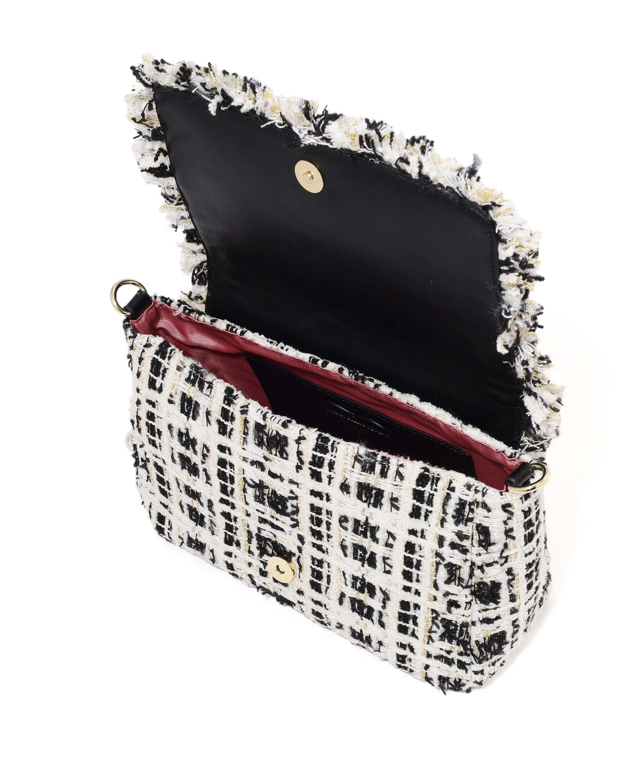  「ツイードフラップバッグ」|その他|