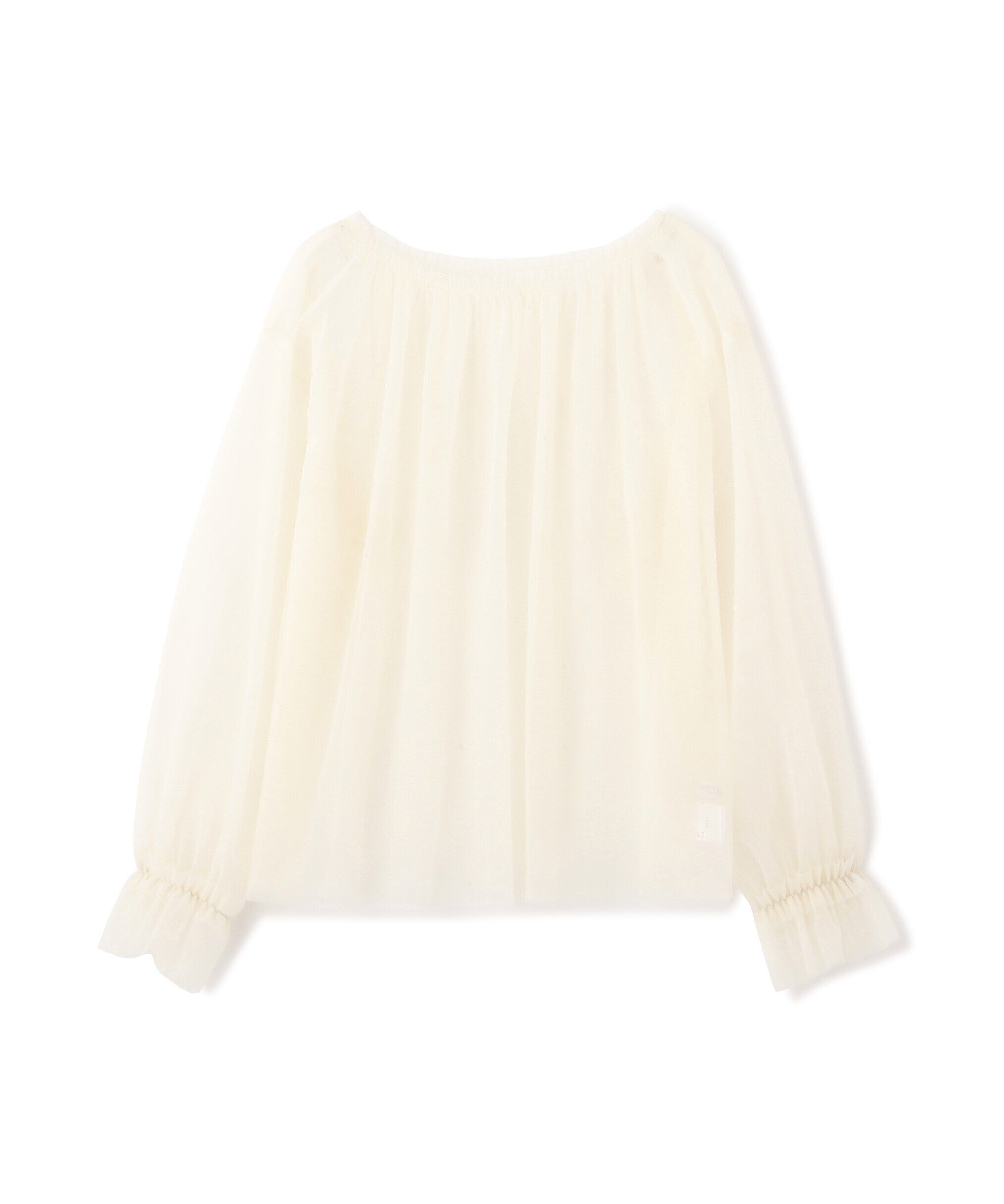 PROPORTION BODY DRESSING「シアーチュールブラウス」|シャツ・ブラウス|