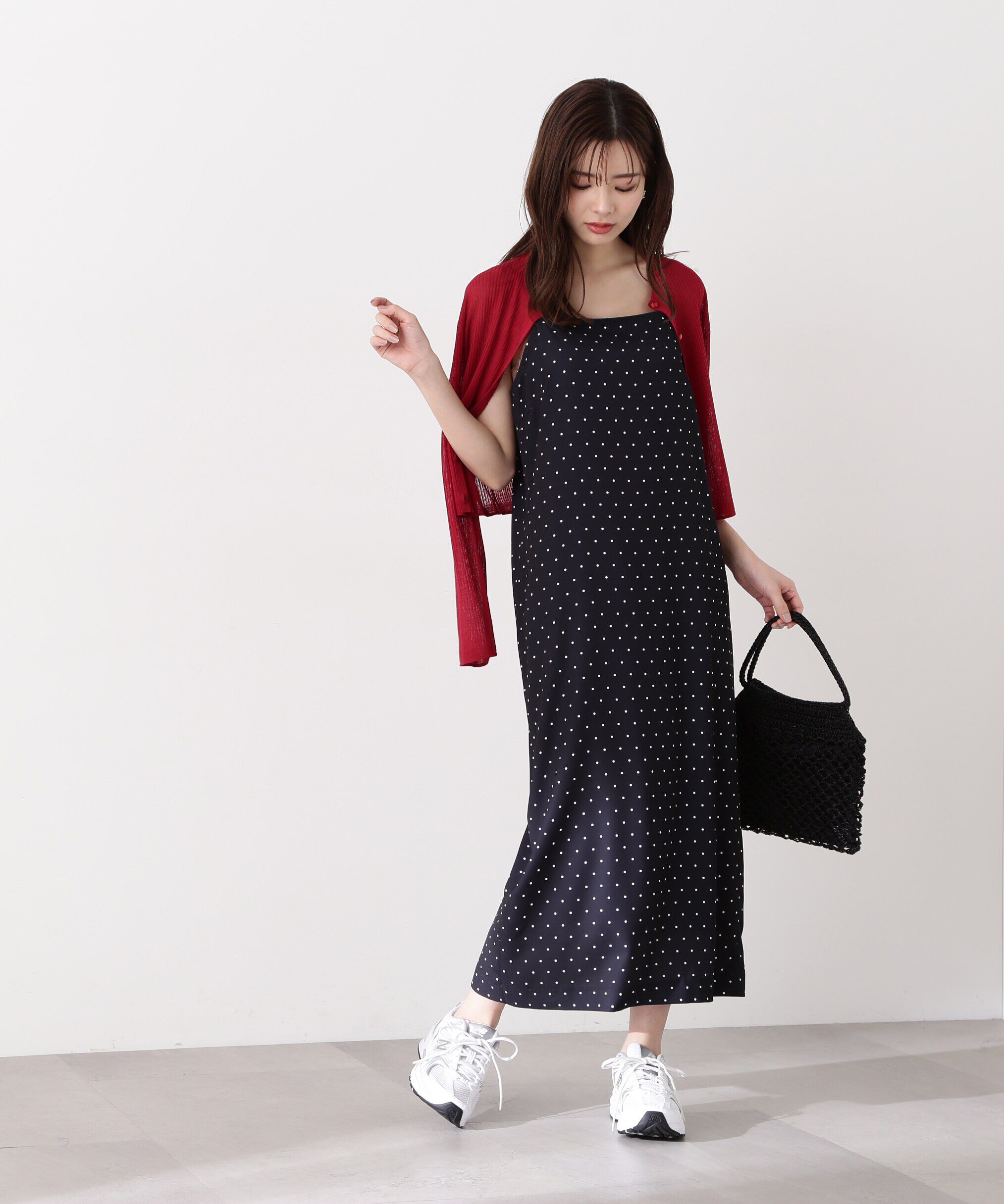 PROPORTION BODY DRESSING「ナローキャミジャンスカ」|ワンピース|