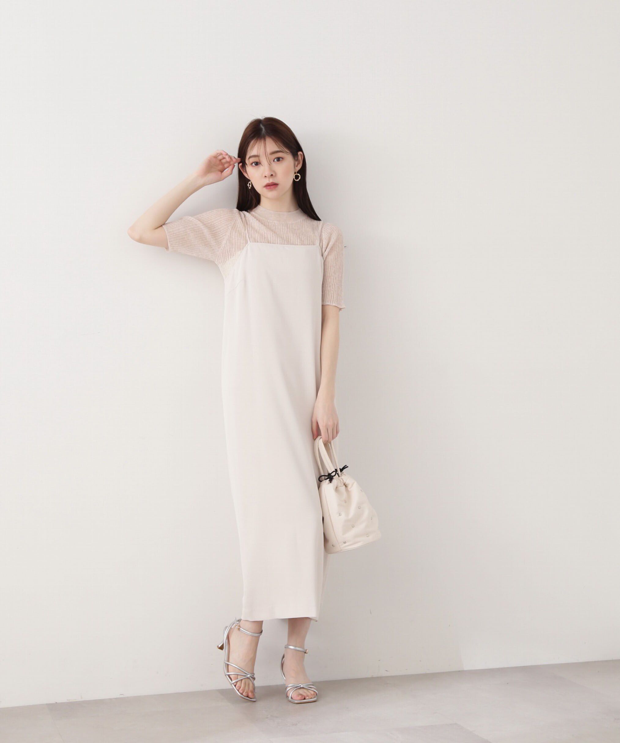 PROPORTION BODY DRESSING「ナローキャミジャンスカ」|ワンピース|