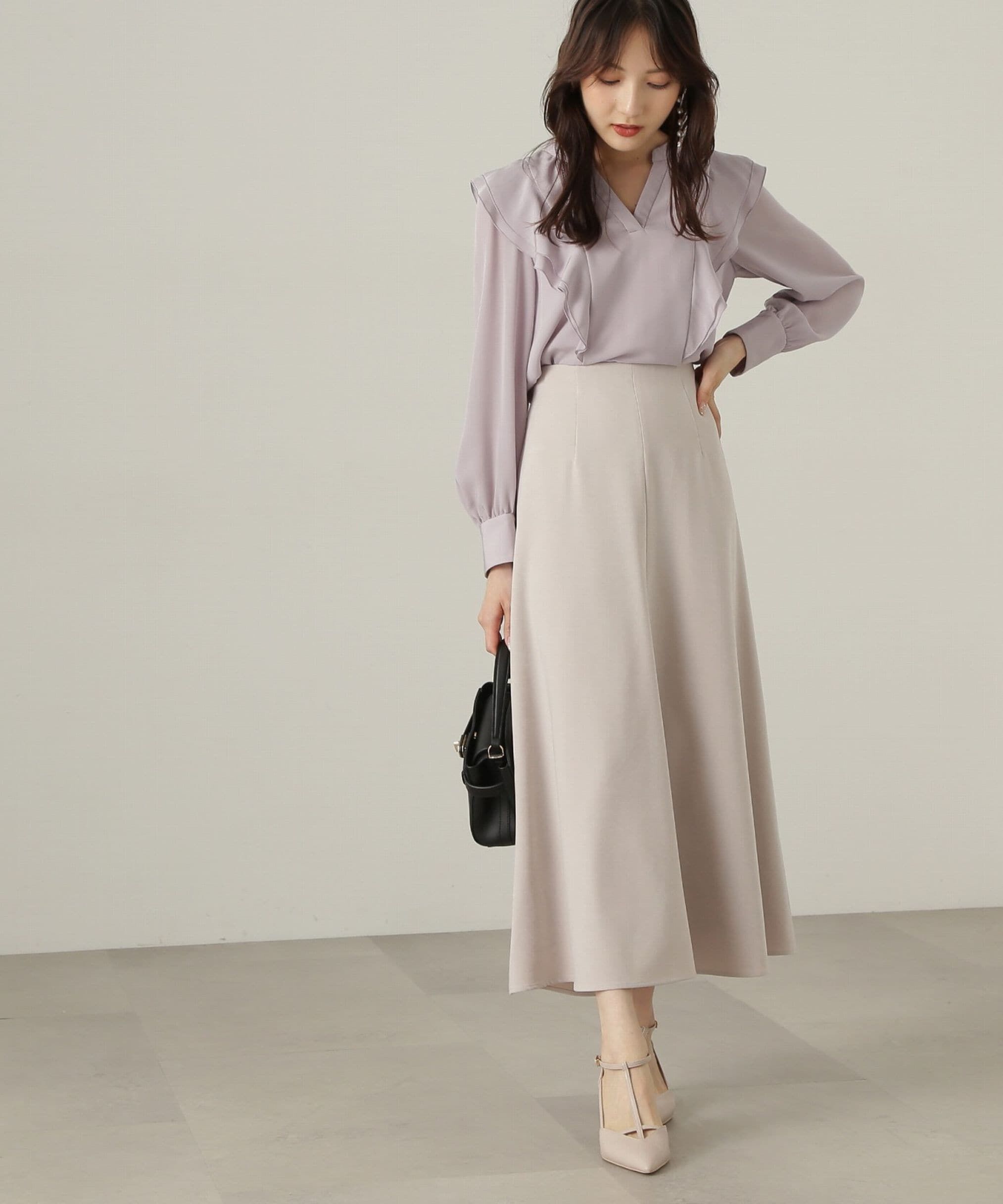 PROPORTION BODY DRESSING「フェイクスエードマーメイドスカート」|スカート|