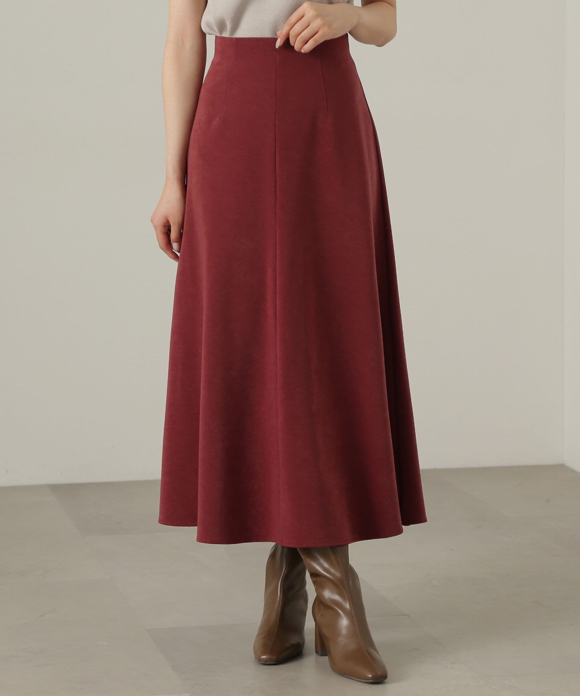 PROPORTION BODY DRESSING「フェイクスエードマーメイドスカート」|スカート|