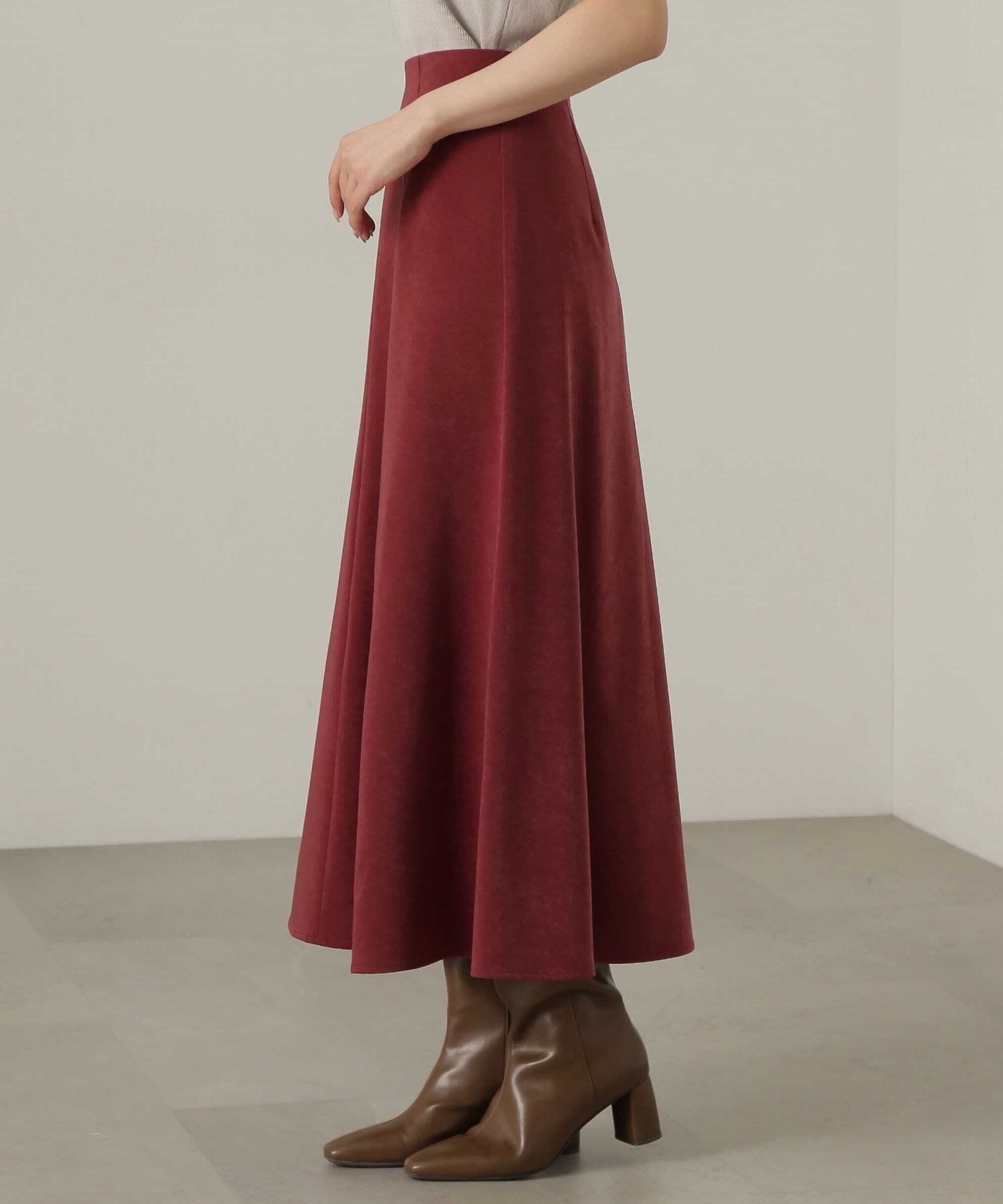 PROPORTION BODY DRESSING「フェイクスエードマーメイドスカート」|スカート|