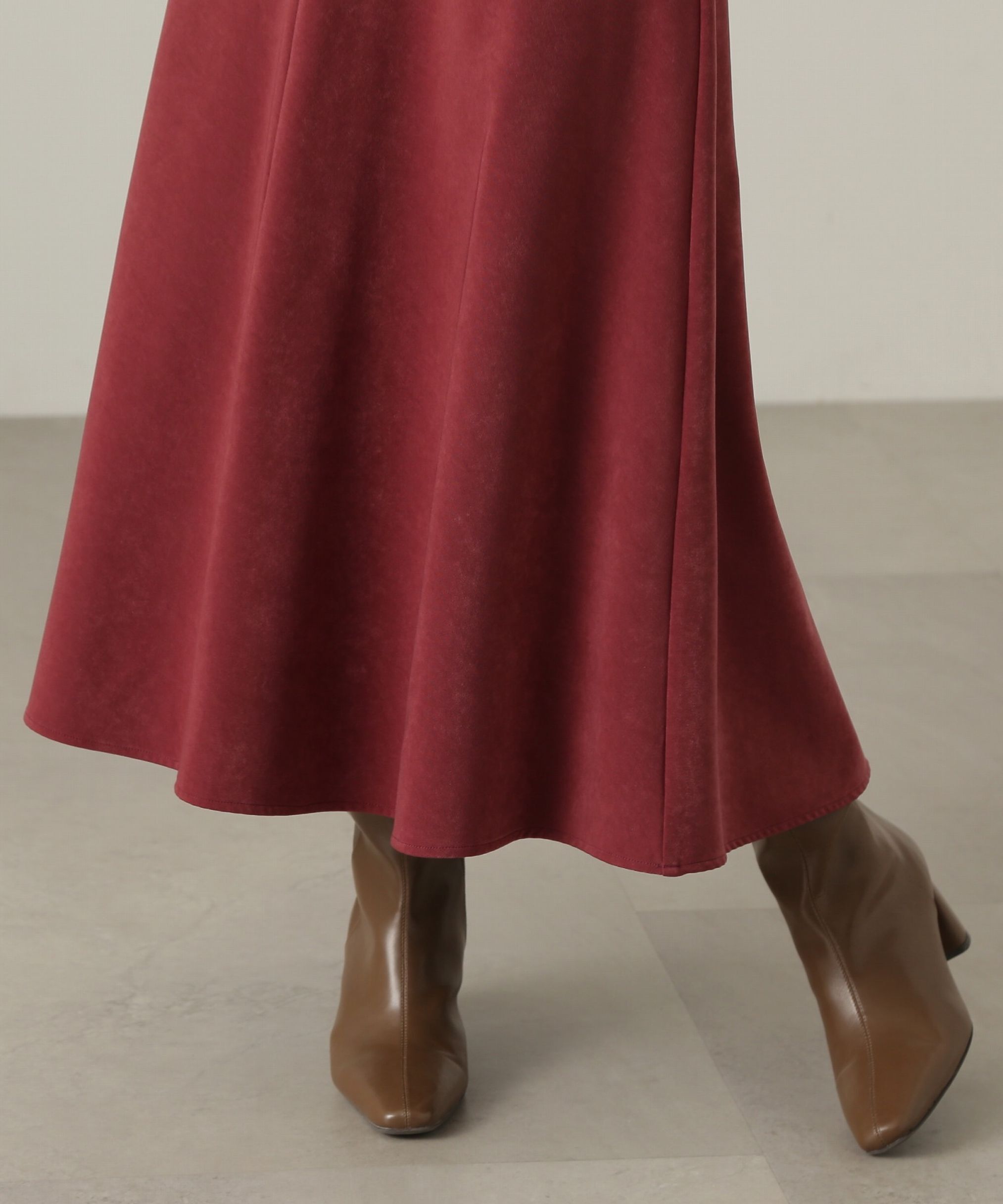 PROPORTION BODY DRESSING「フェイクスエードマーメイドスカート」|スカート|