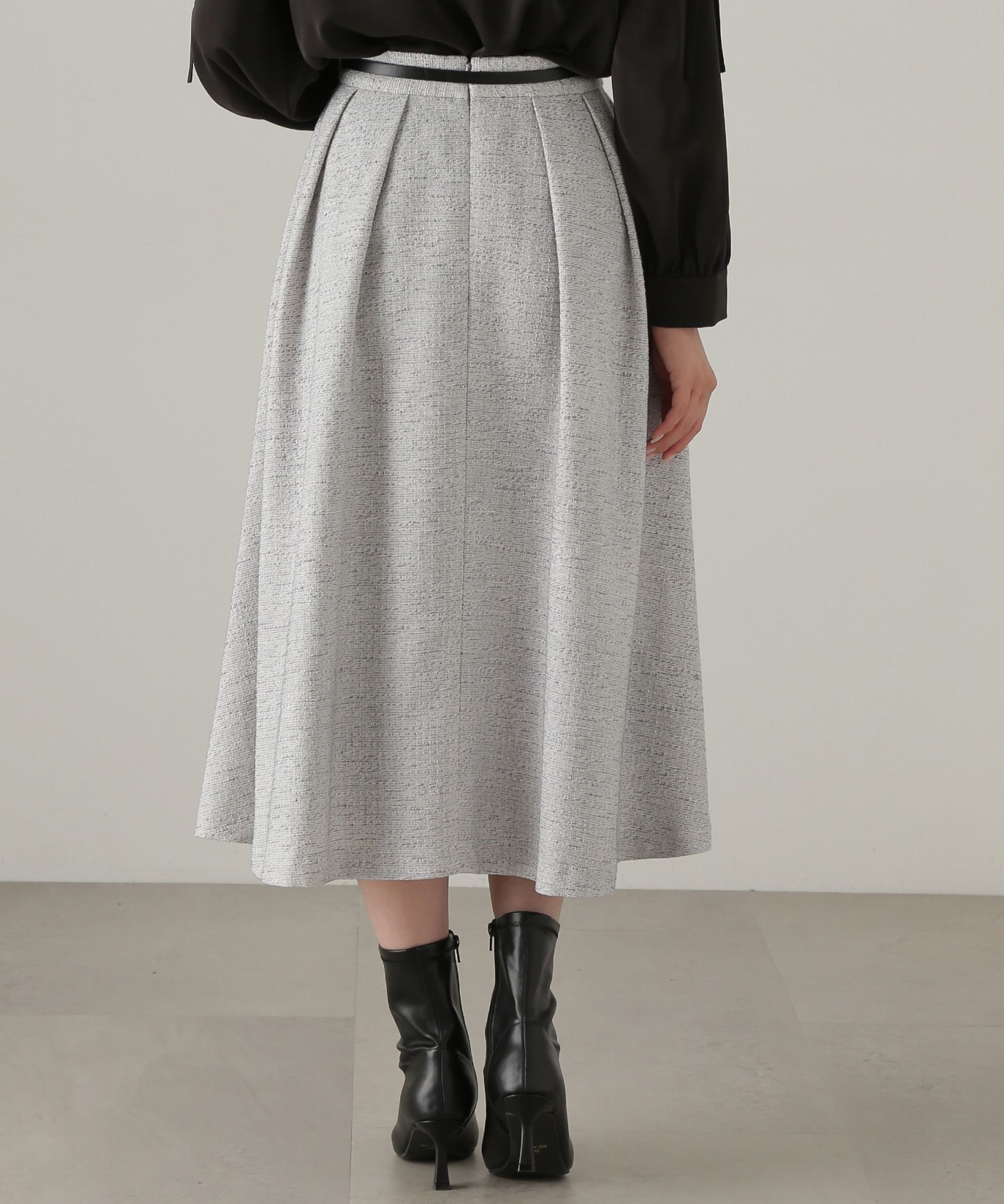 PROPORTION BODY DRESSING「ベーシックツイードフレアスカート24AW」|スカート|