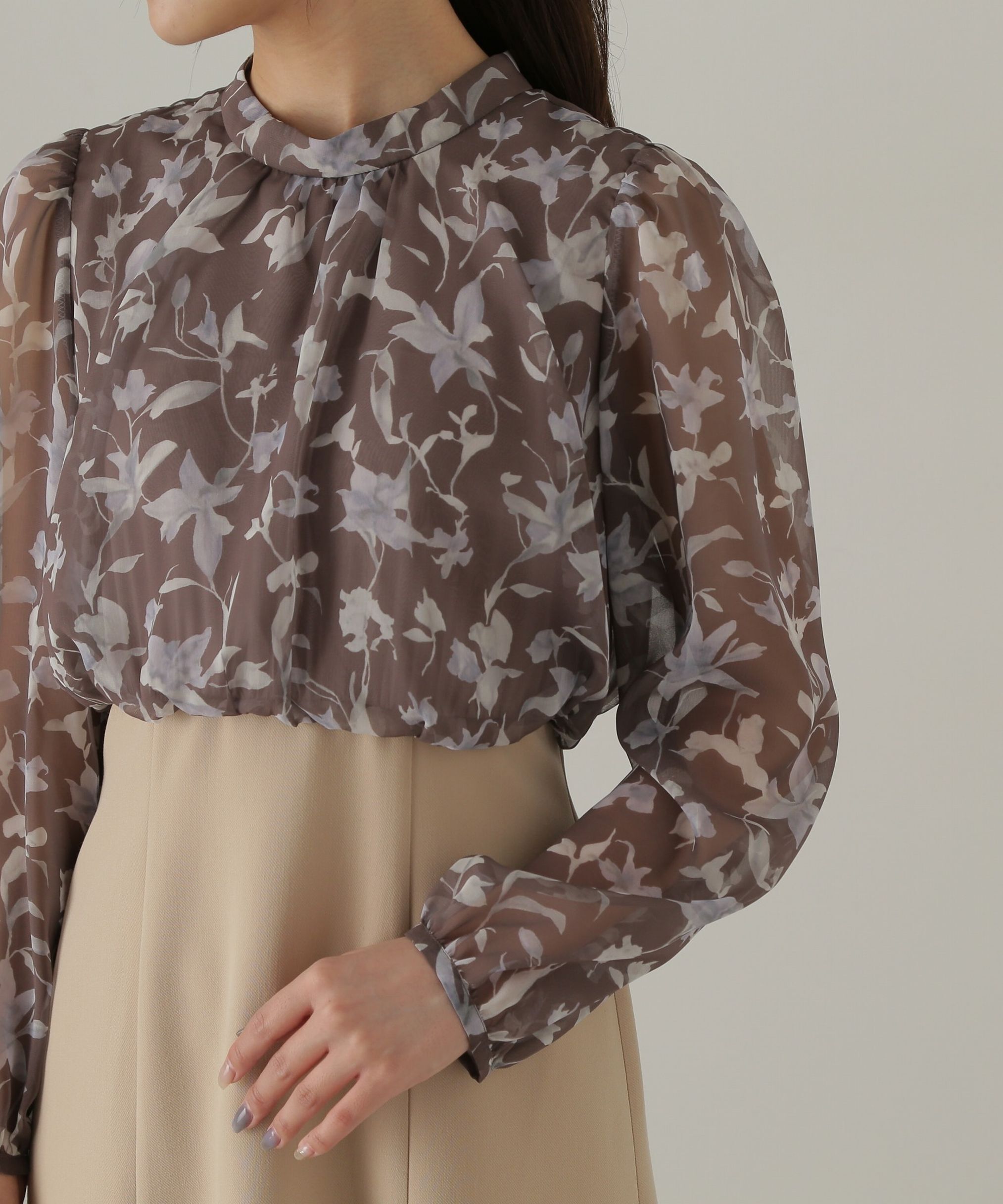 PROPORTION BODY DRESSING「フラワードッキングワンピース24AW」|ワンピース|