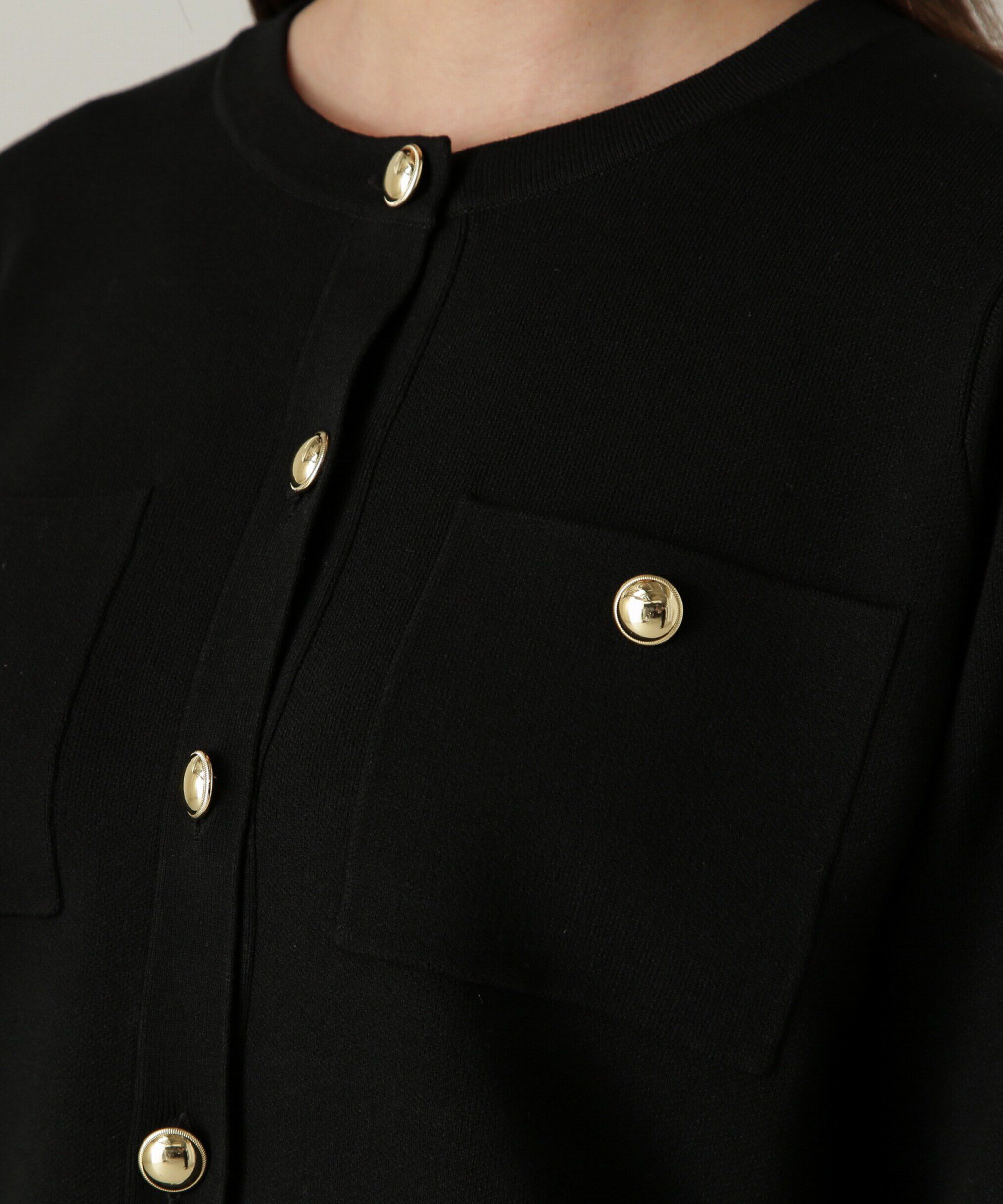 PROPORTION BODY DRESSING「金ボタンカーデ　24AW」|カーディガン|